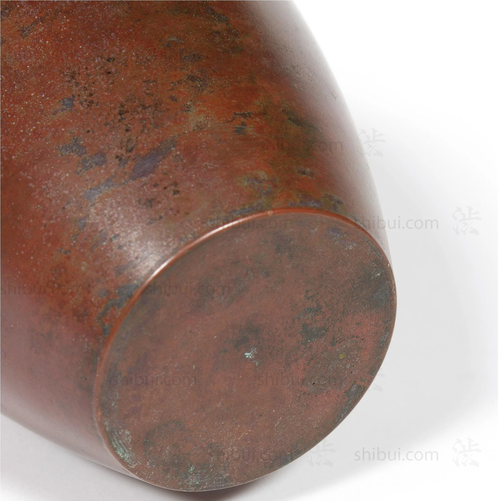Large Vintage Bronze Flower Vase - Image 6