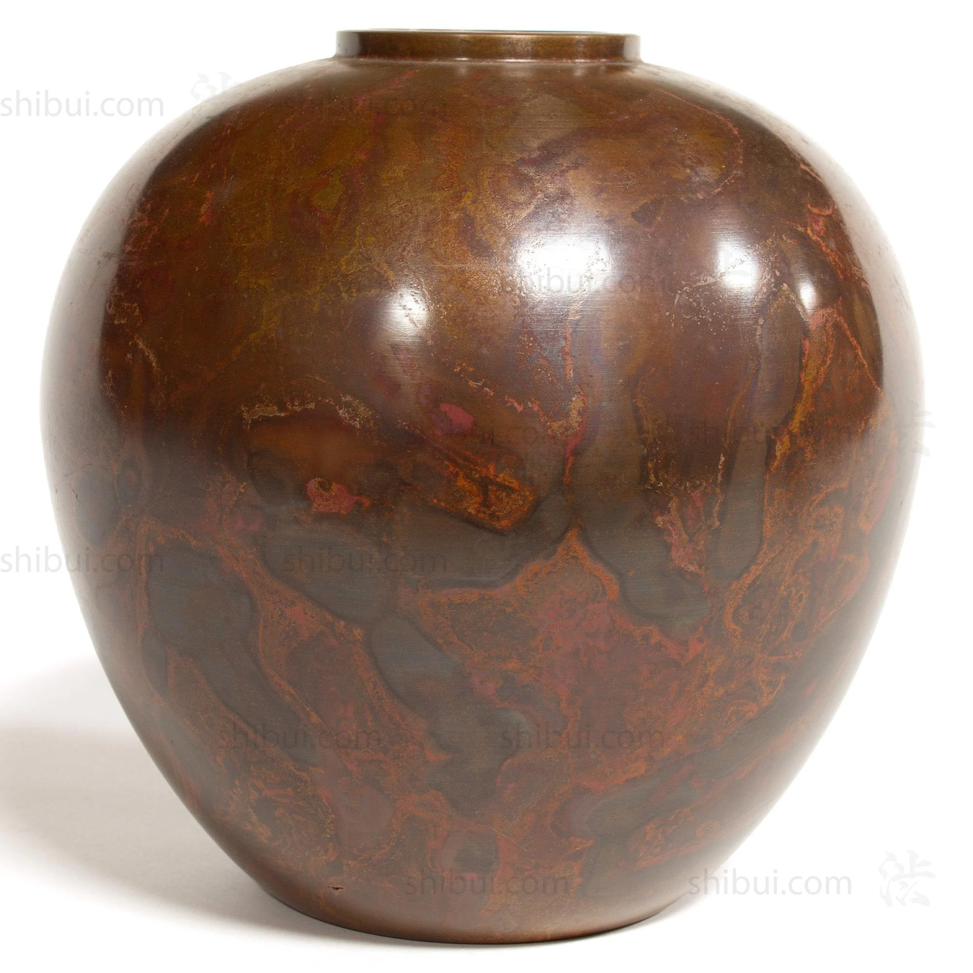 Large Vintage Bronze Vase - Image 2