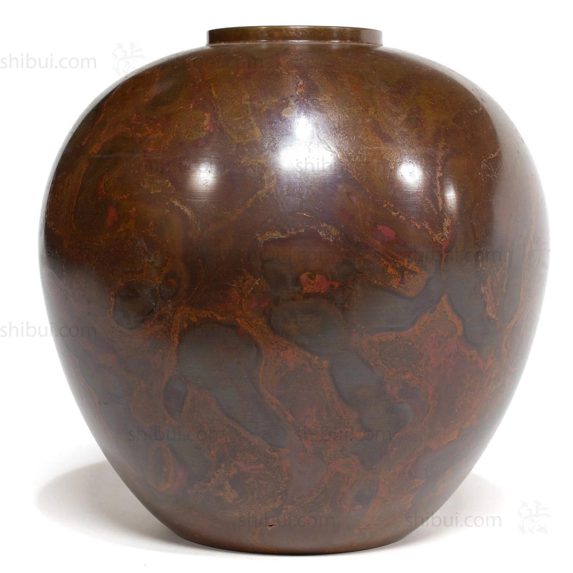 Large Vintage Bronze Vase - Image 7