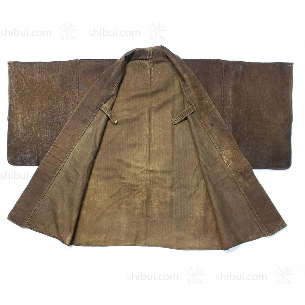 Inden Kawabaori Beautiful Deerskin Fireman's Coat - Image 3
