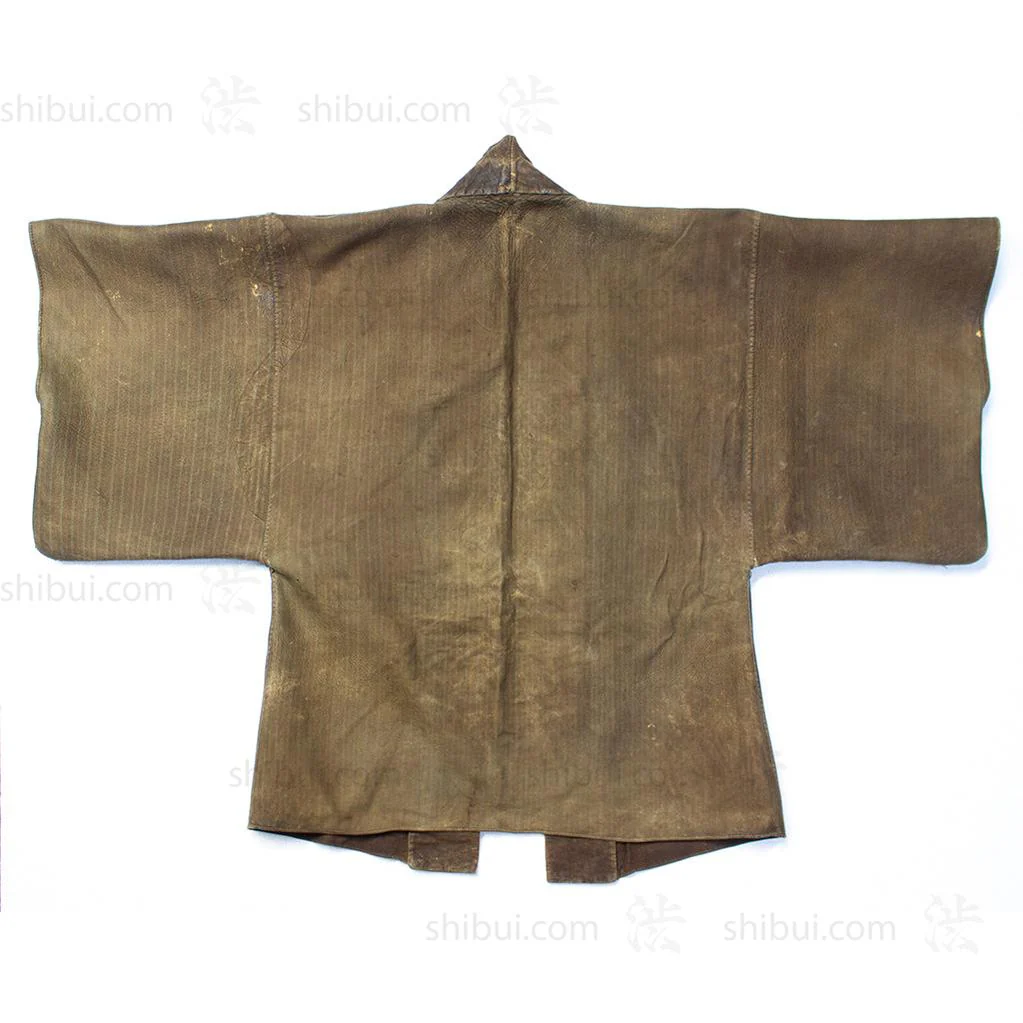 Inden Kawabaori Beautiful Deerskin Fireman's Coat - Image 5