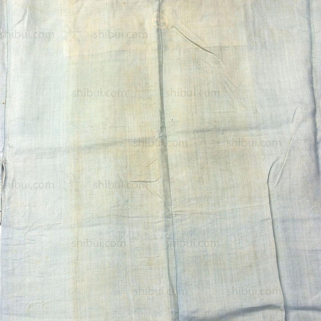 Light Blue Mens Asa Hemp Kimono w/ Family Crest - Image 4