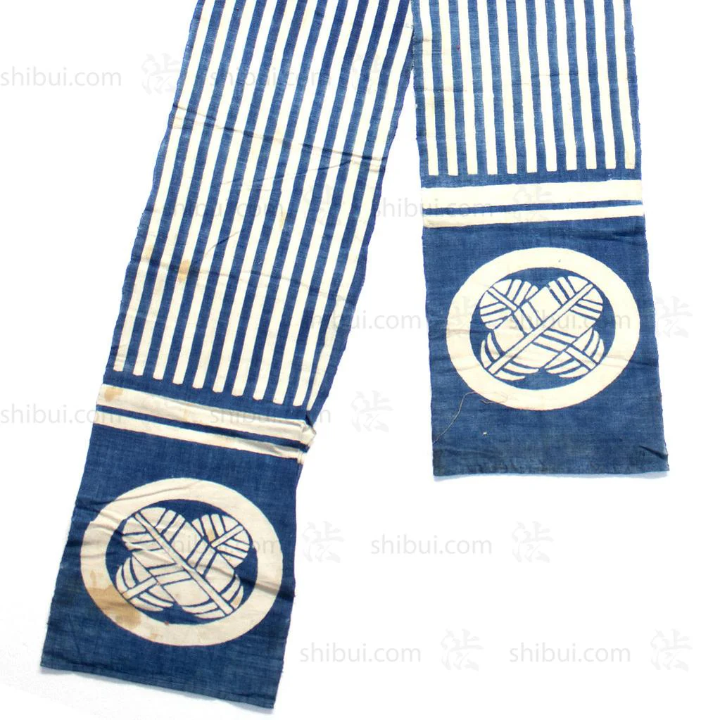 Long Gift Horse Bow with Katazome Fabric - Image 3