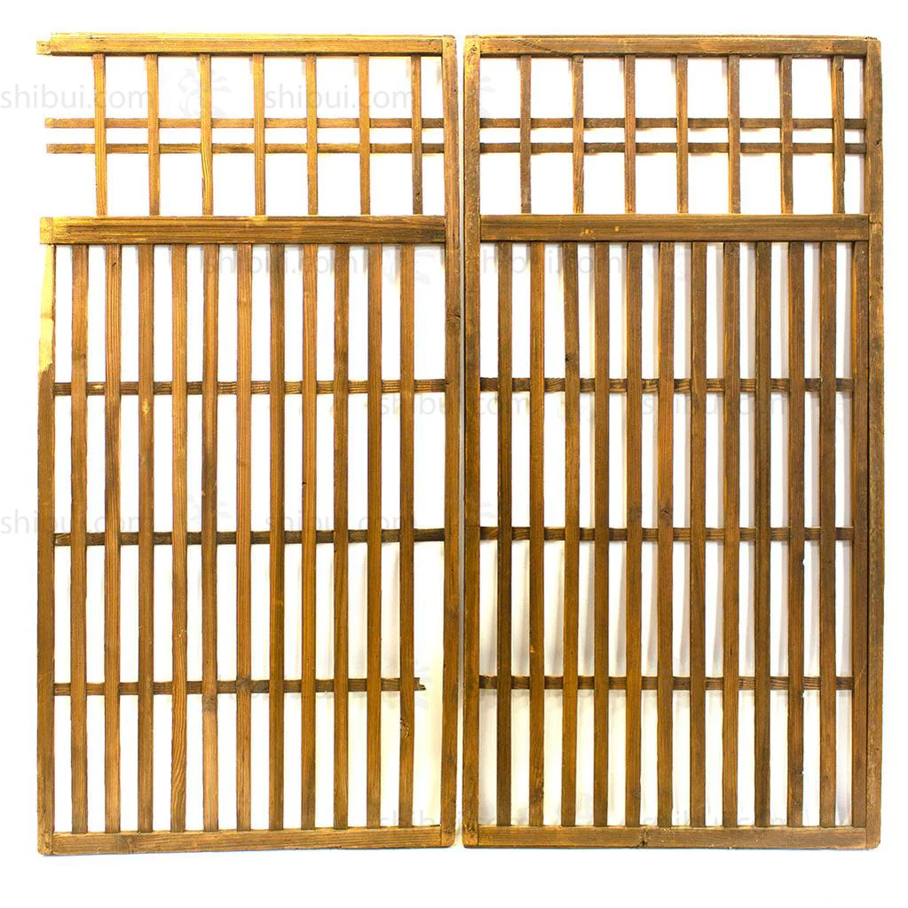 Machiya Exterior Panel | Japanese Cedar Architectural Panel | Screen - Image 4