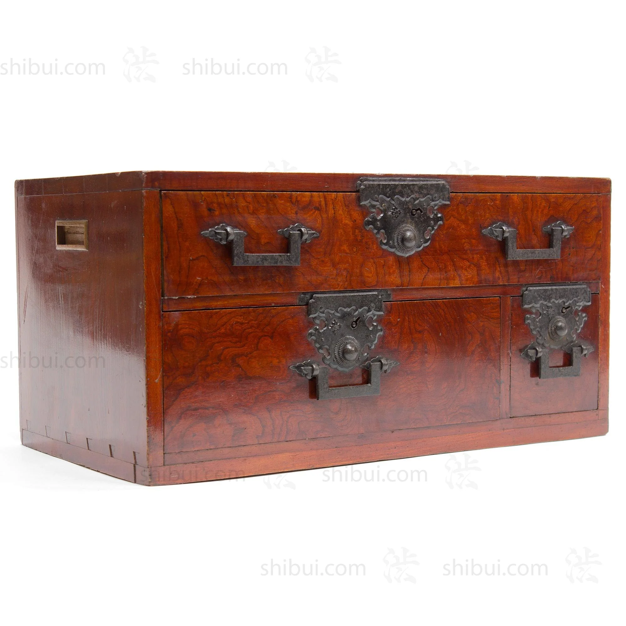Maebako | Antique Japanese Sea Captians Desk - Image 3