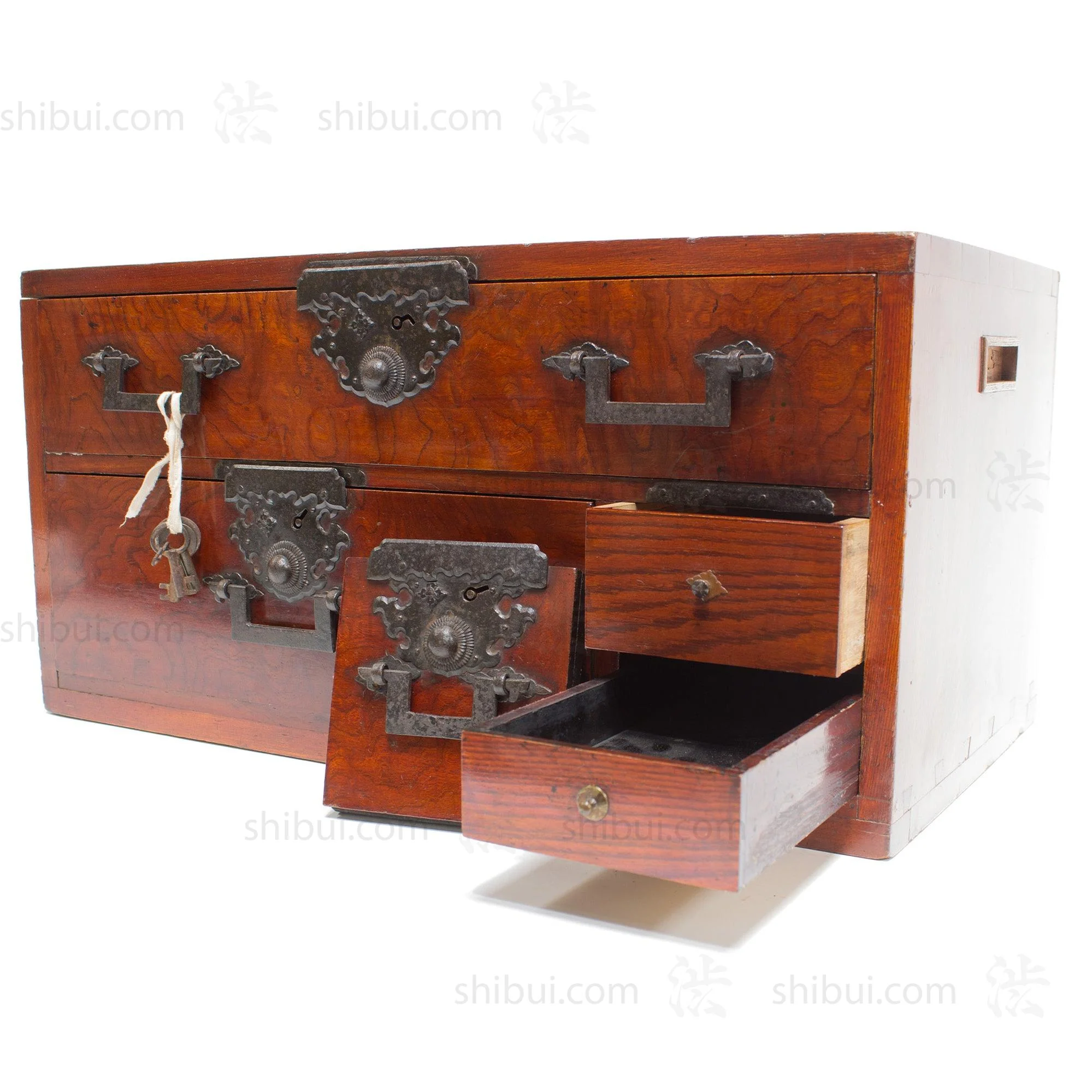 Maebako | Antique Japanese Sea Captians Desk - Image 7