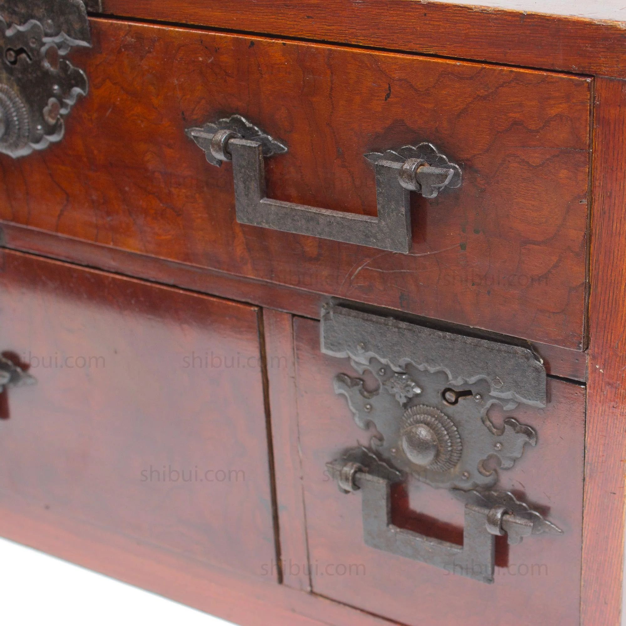 Maebako | Antique Japanese Sea Captians Desk - Image 8