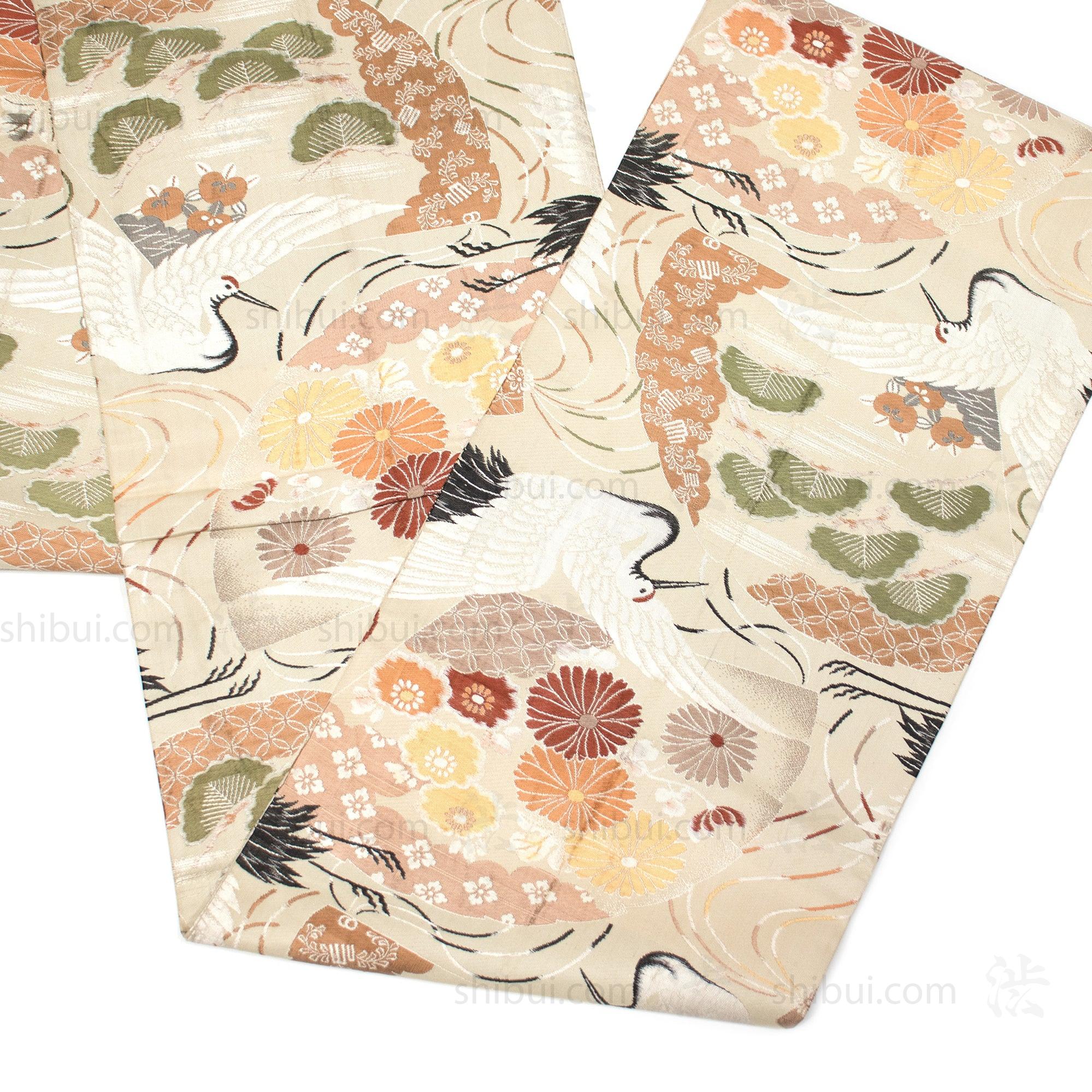 Maru Obi | Japanese Silk Brocade - Image 4
