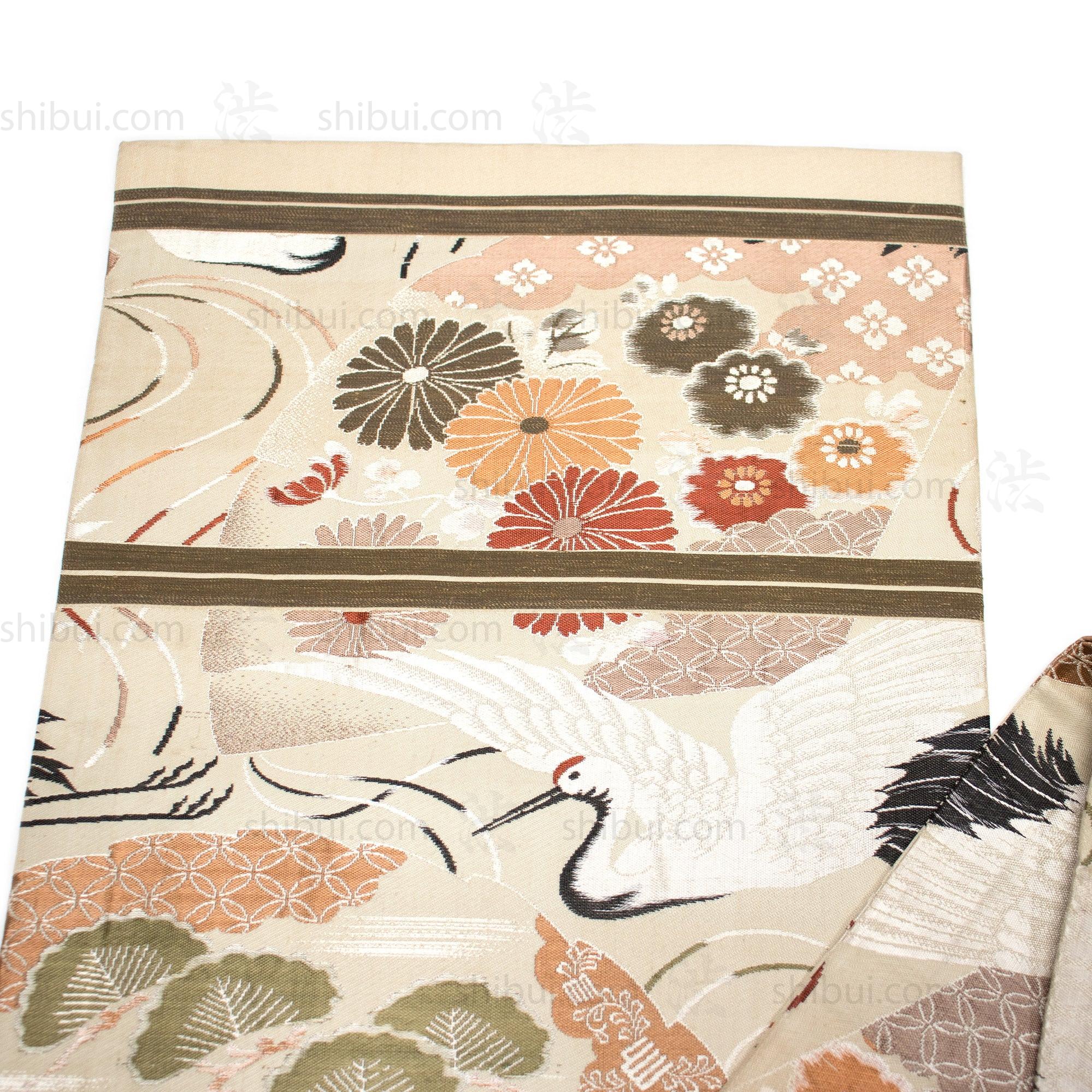 Maru Obi | Japanese Silk Brocade - Image 5