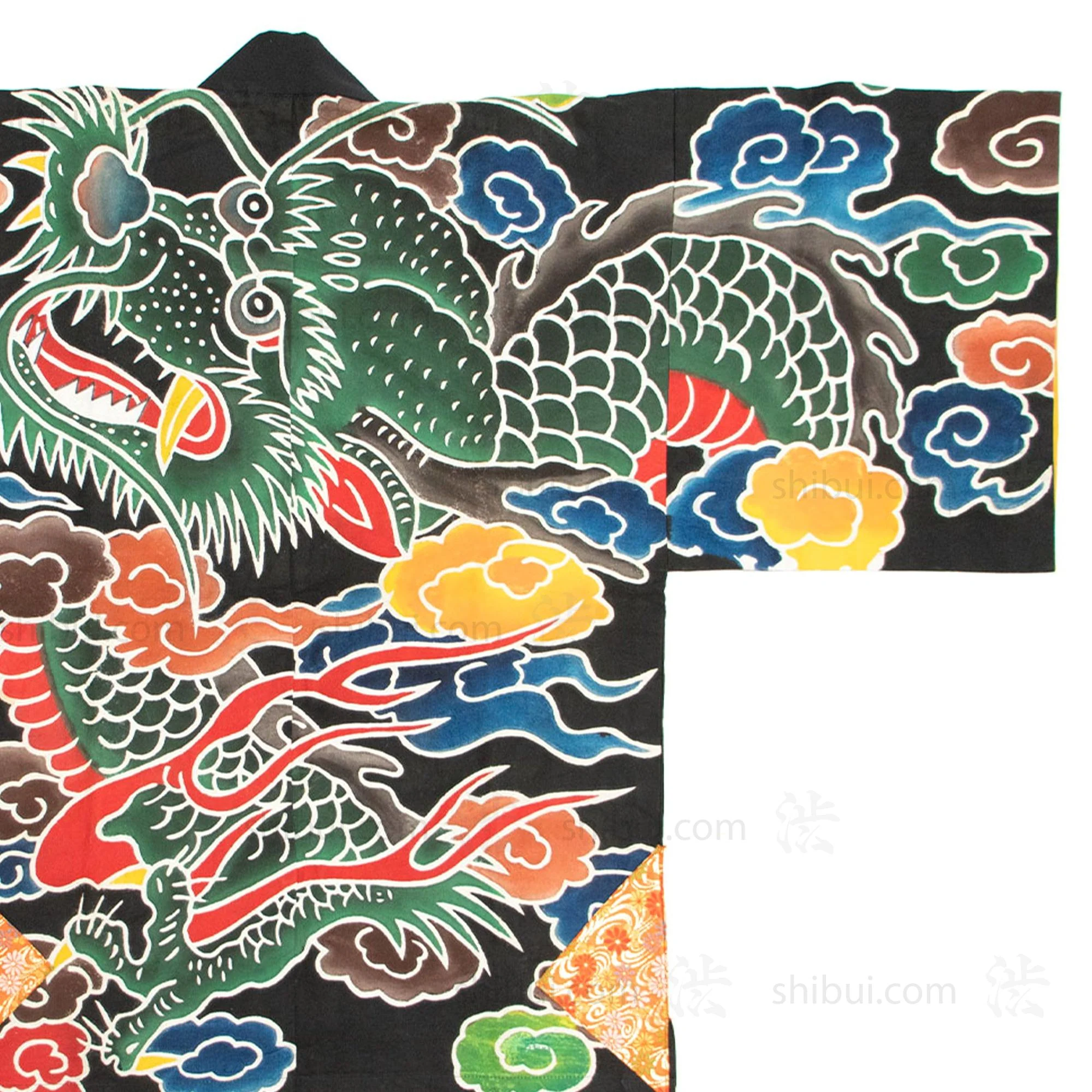 Matsuri Festival Coat with Dragon Motif - Image 5