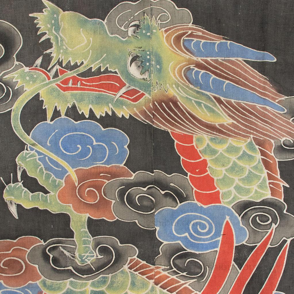 Matsuri Festival Coat with Dragon Motif - Image 3