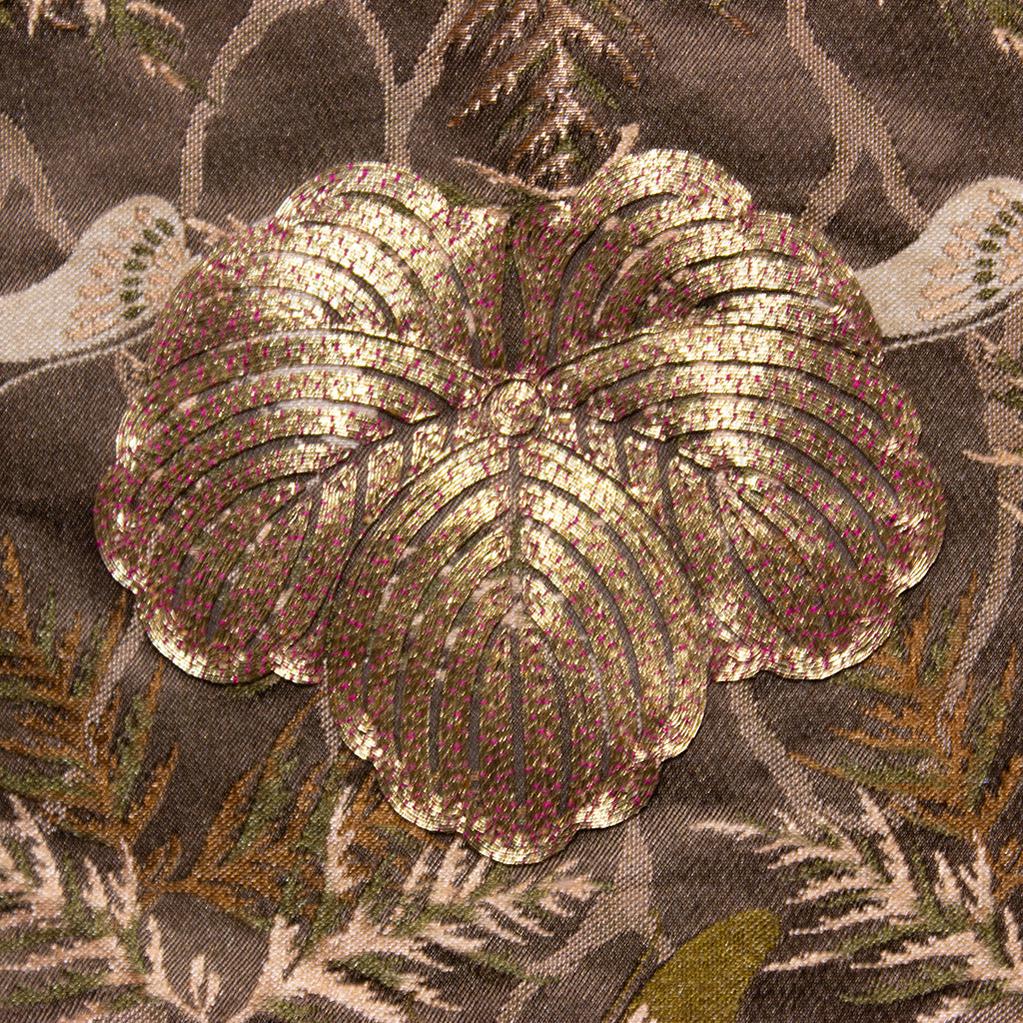 Meiji Era Brocade Uchikake  Japanese Antique Kimono - Image 6