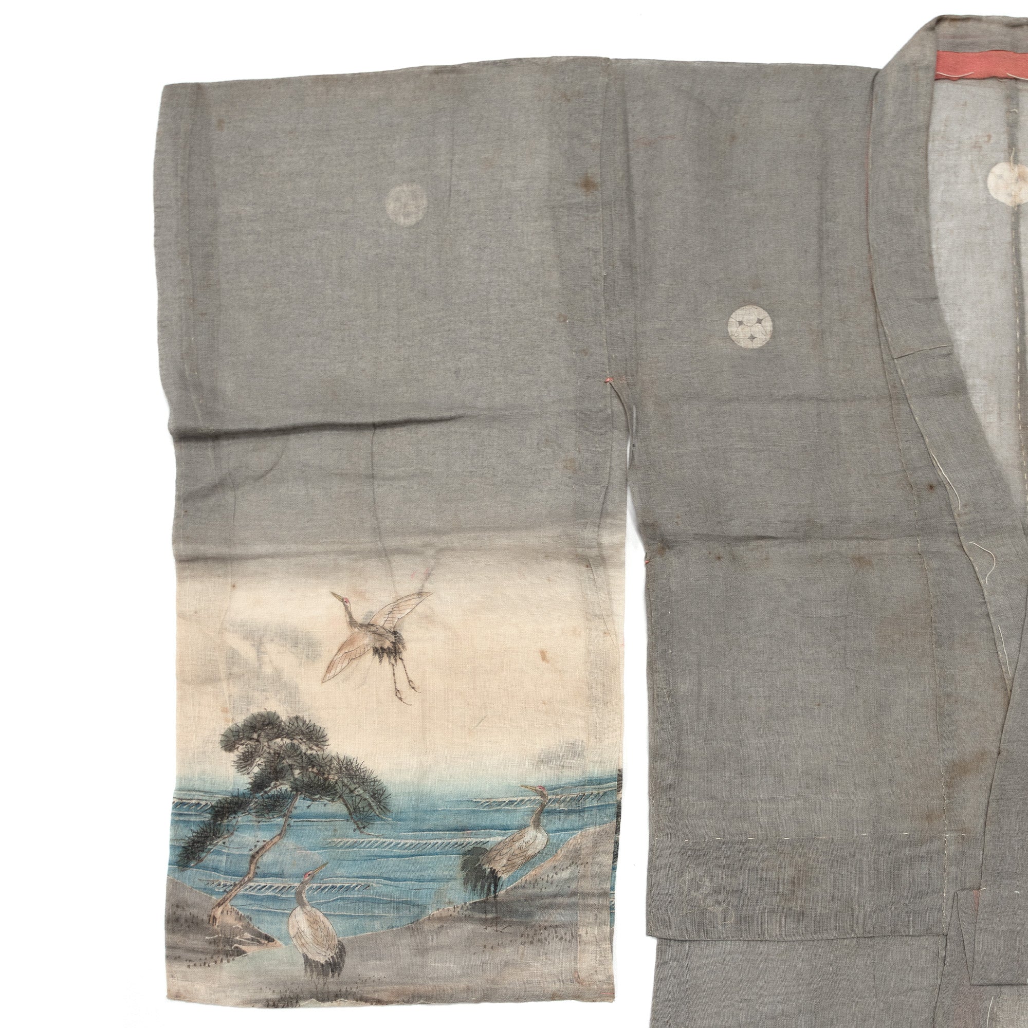 Meiji Era Girl's Summer Kimono - Image 4