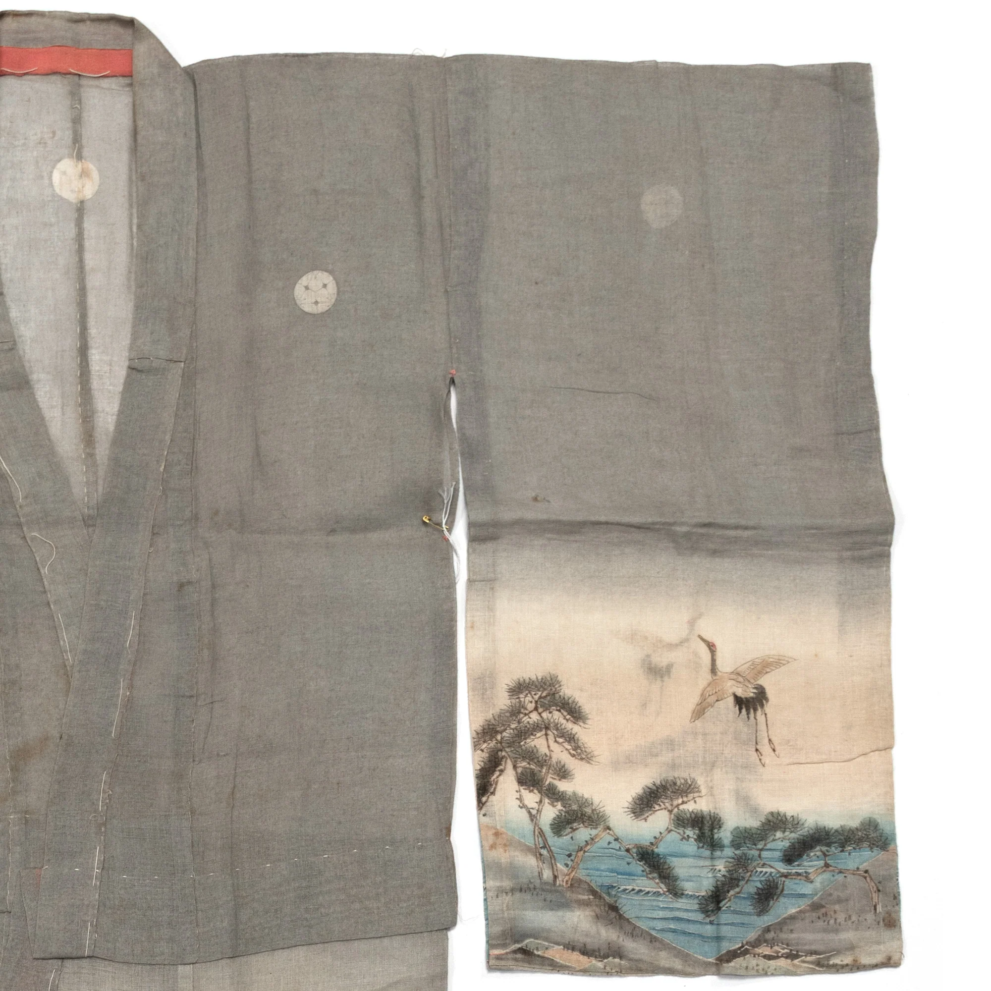 Meiji Era Girl's Summer Kimono - Image 5