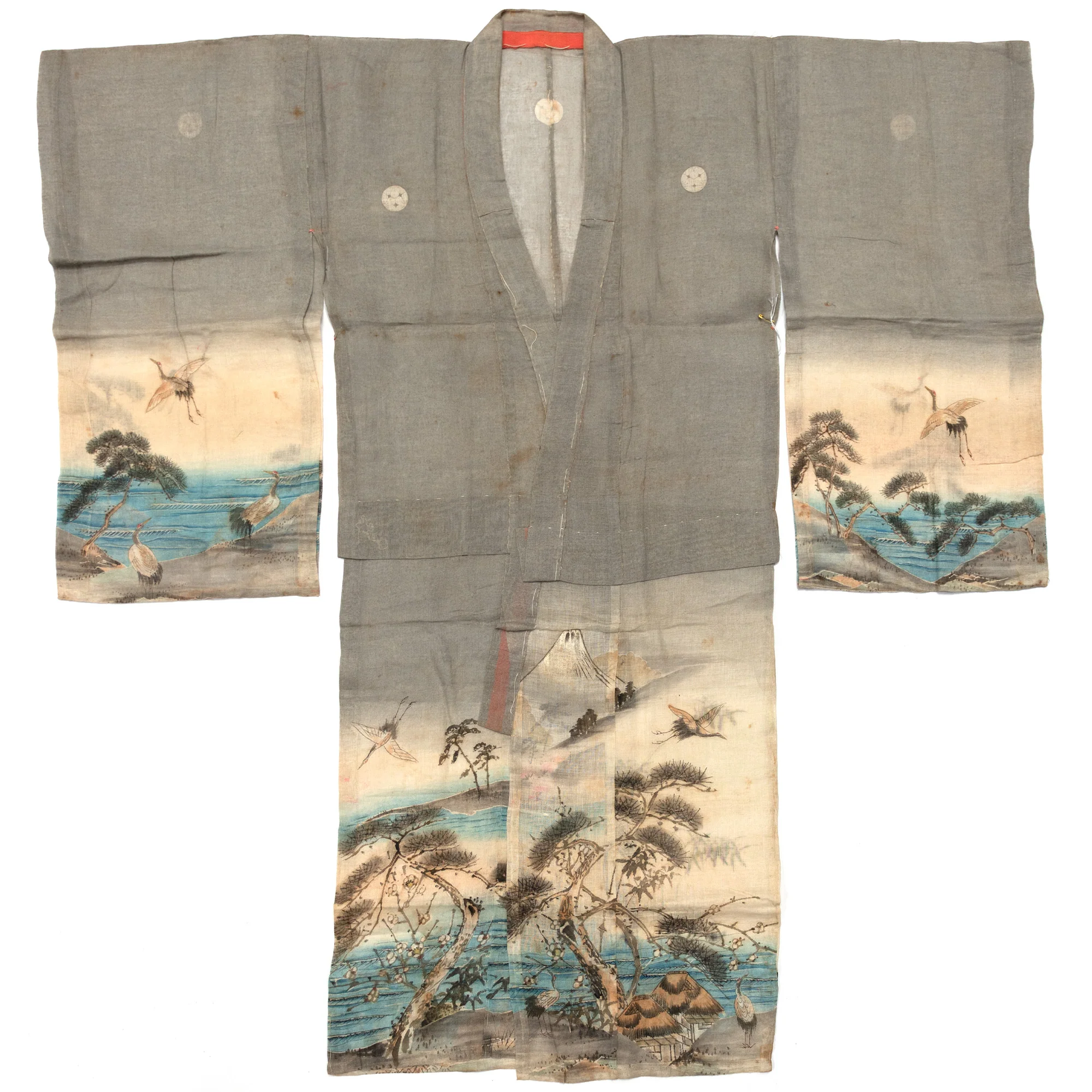 Meiji Era Girl's Summer Kimono - Image 9