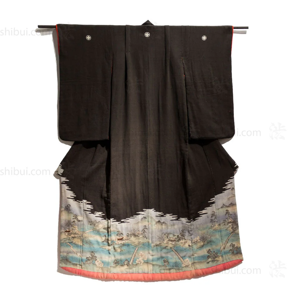 Meiji Era Tomesode - Married Woman's Formal Kimono - Image 2