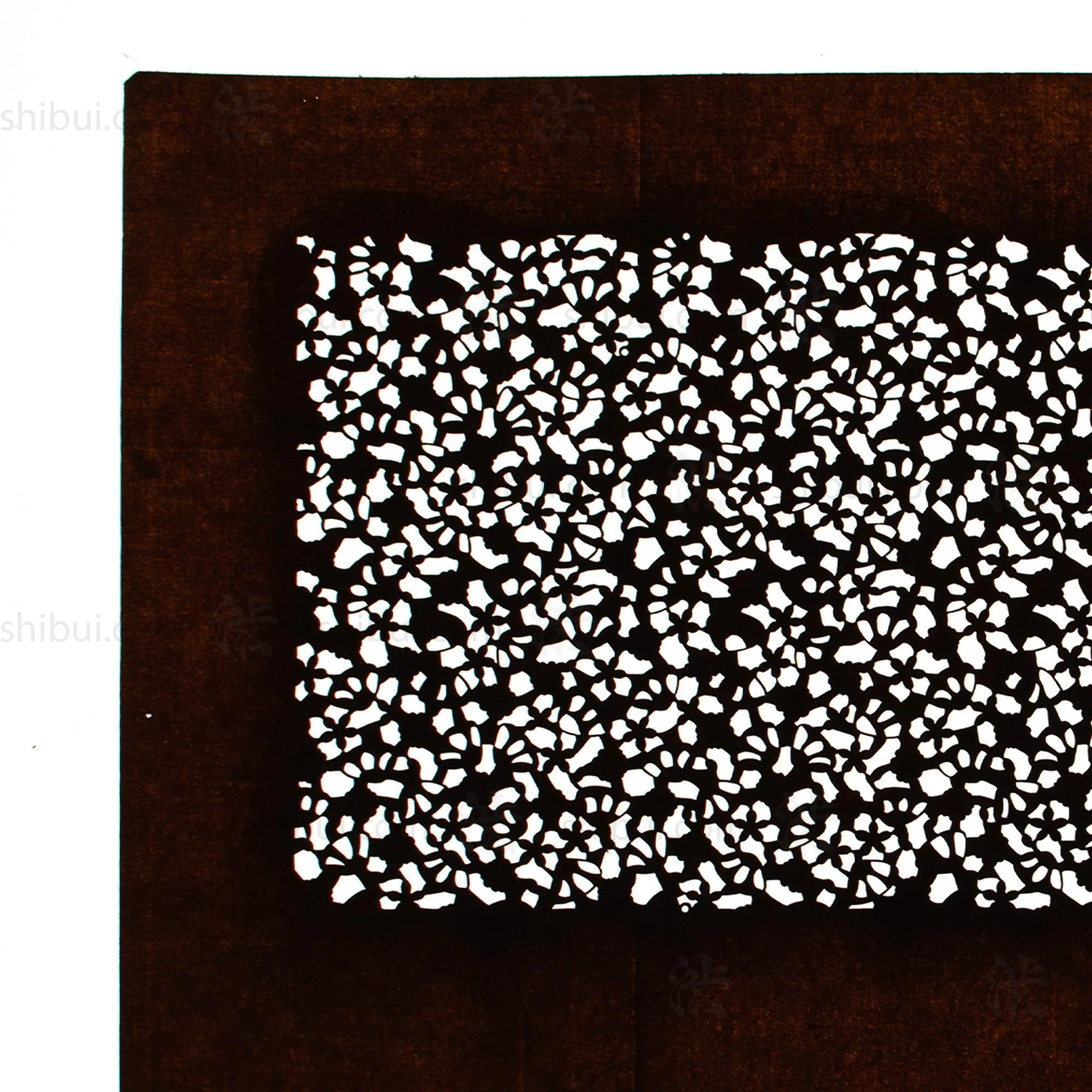 Meiji Katagami | Japanese Lacquered Paper Stencil - Image 3