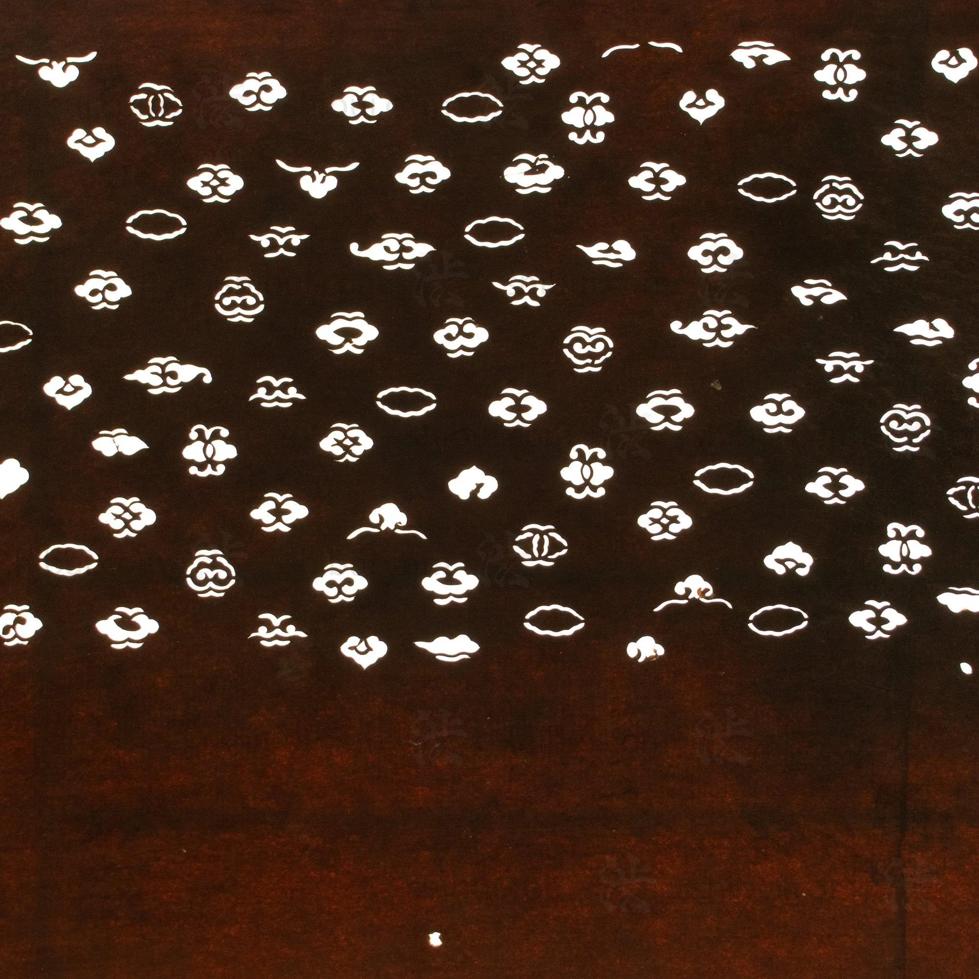 Meiji Katagami | Japanese Lacquered Paper Stencil - Image 2