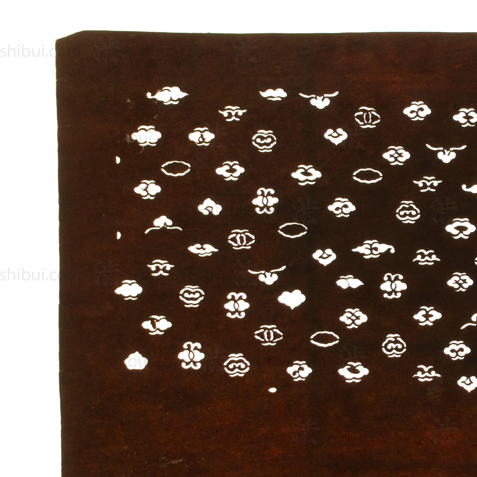 Meiji Katagami | Japanese Lacquered Paper Stencil - Image 3