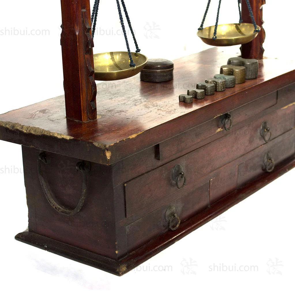 Merchant's Scale Japanese Antique Furniture Storage - Image 3