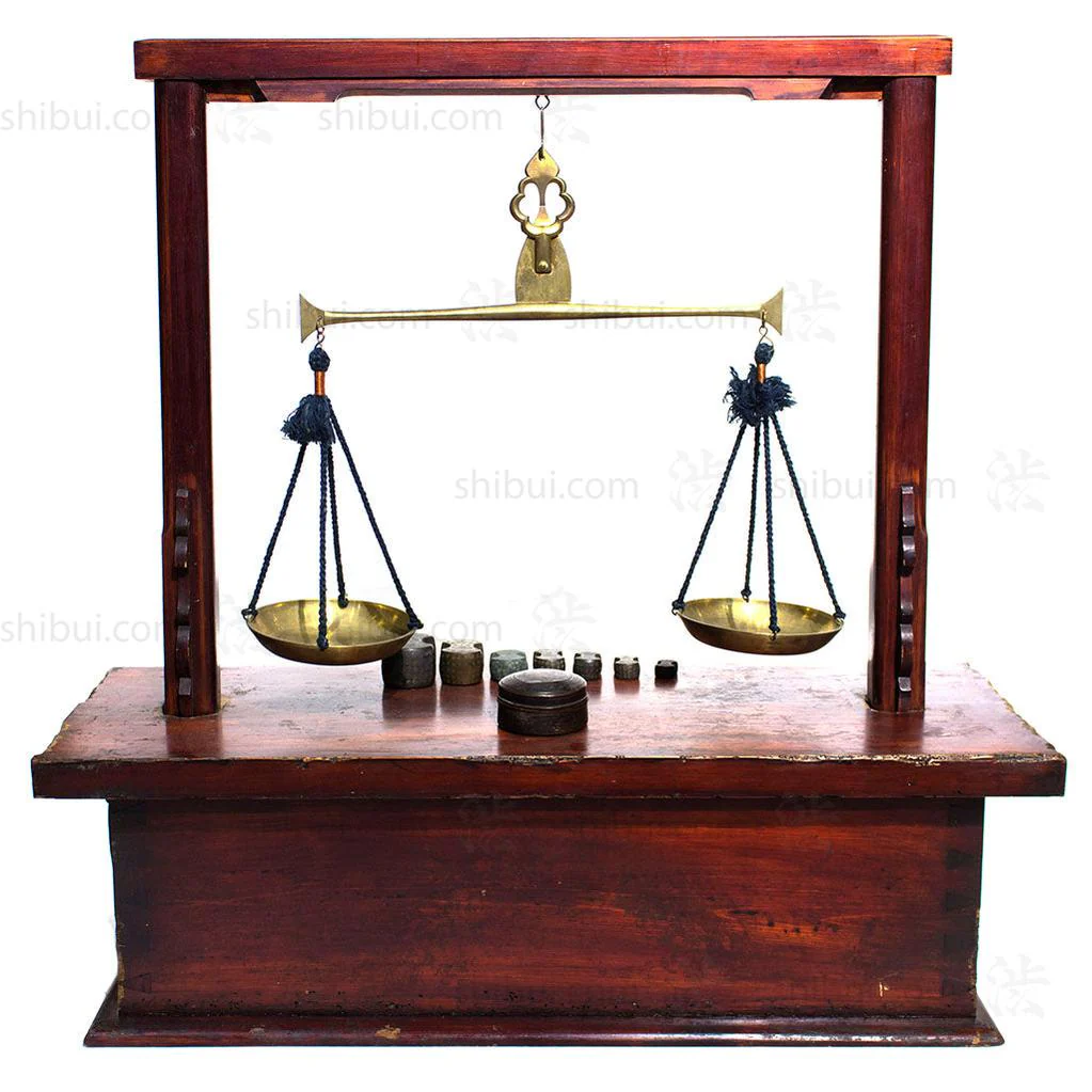 Merchant's Scale Japanese Antique Furniture Storage - Image 4
