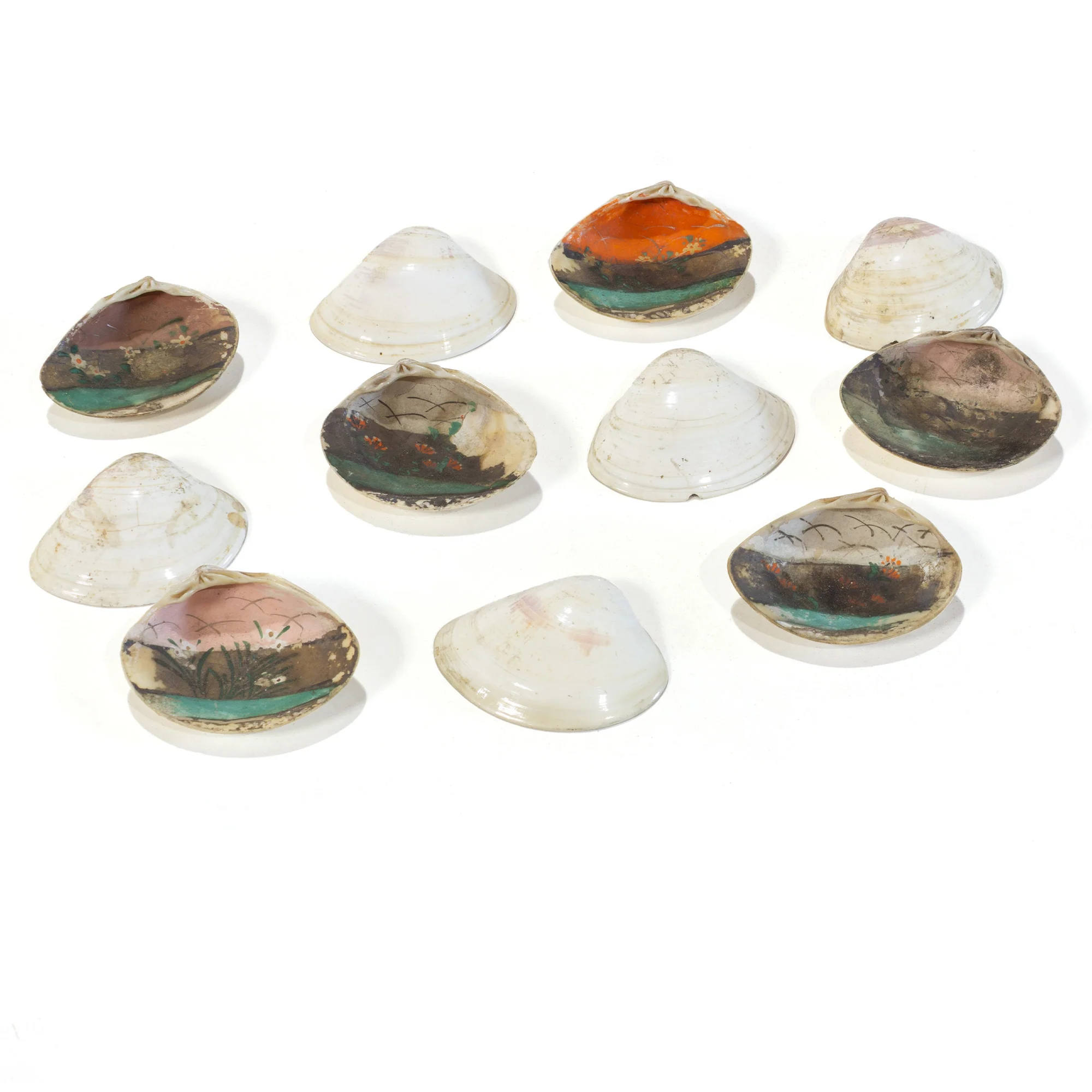 Kai-Awase | Unmatched Painted Shells from Memory Game - Image 3