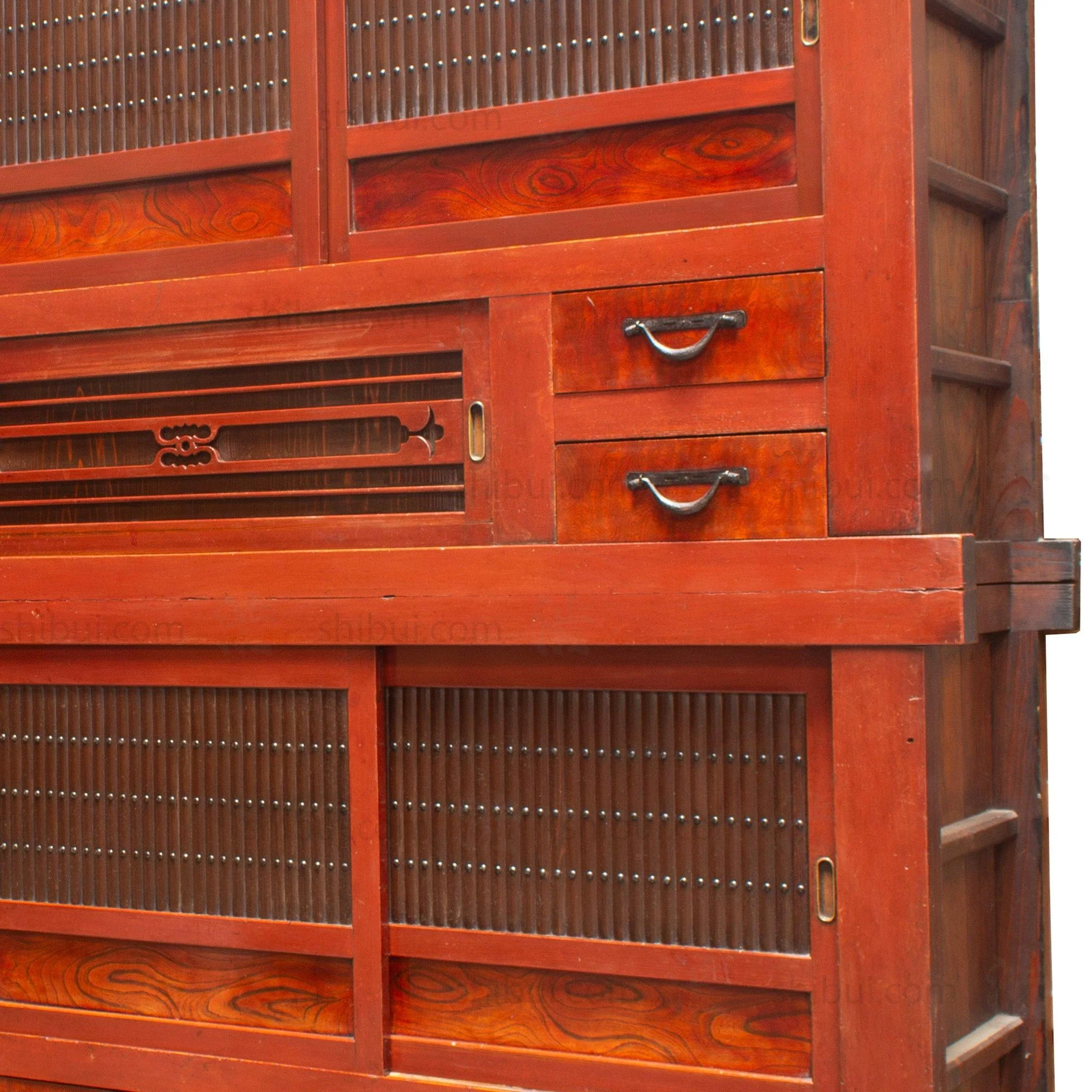 Mizuya Tansu from Hikone | Japanese Antique Kitchen Cabinet - Image 3