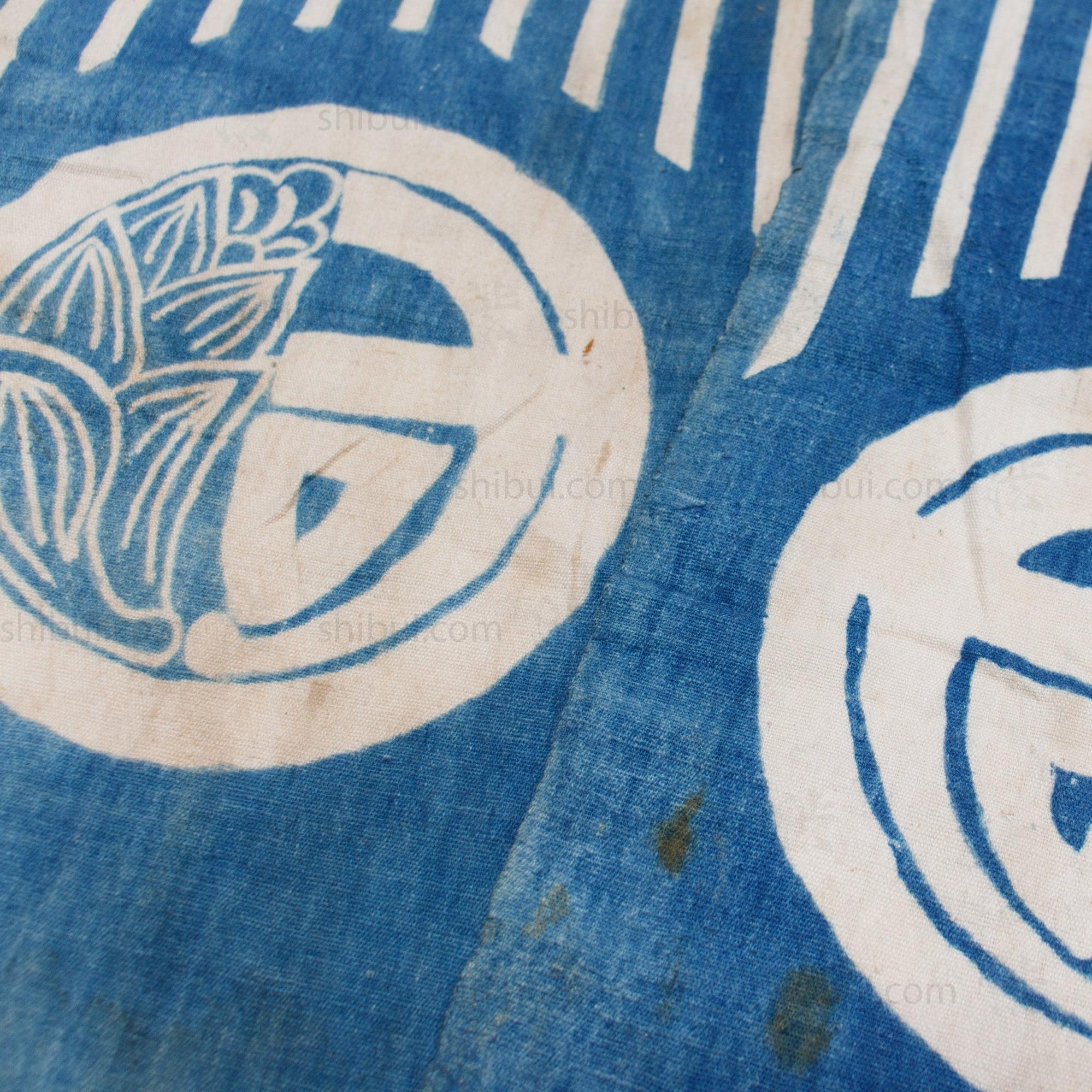 Mon Umagake | Festival Horse Banner | Japanese Indigo - Image 2