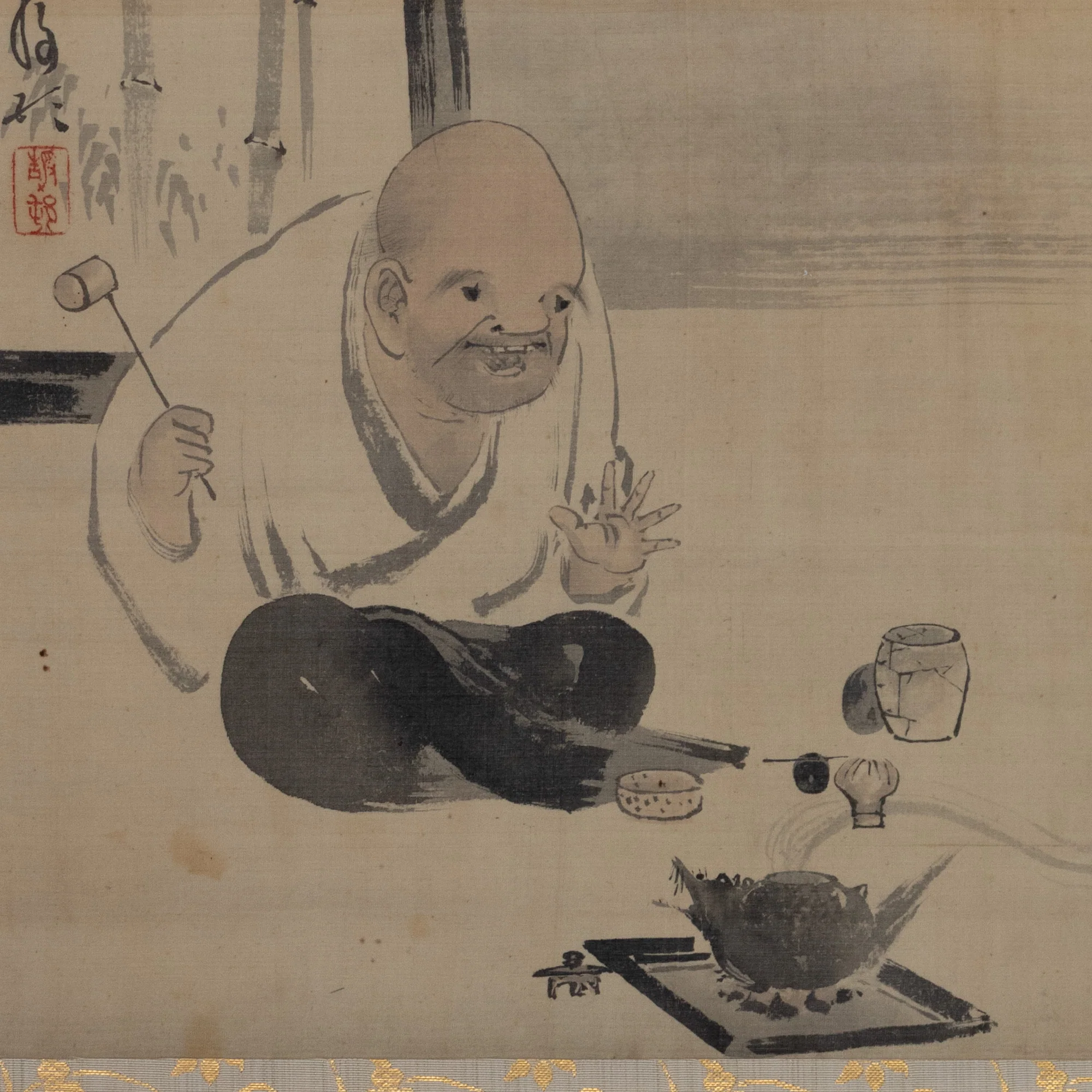 Bunbuku Chagama Fairytale Scroll - Image 3