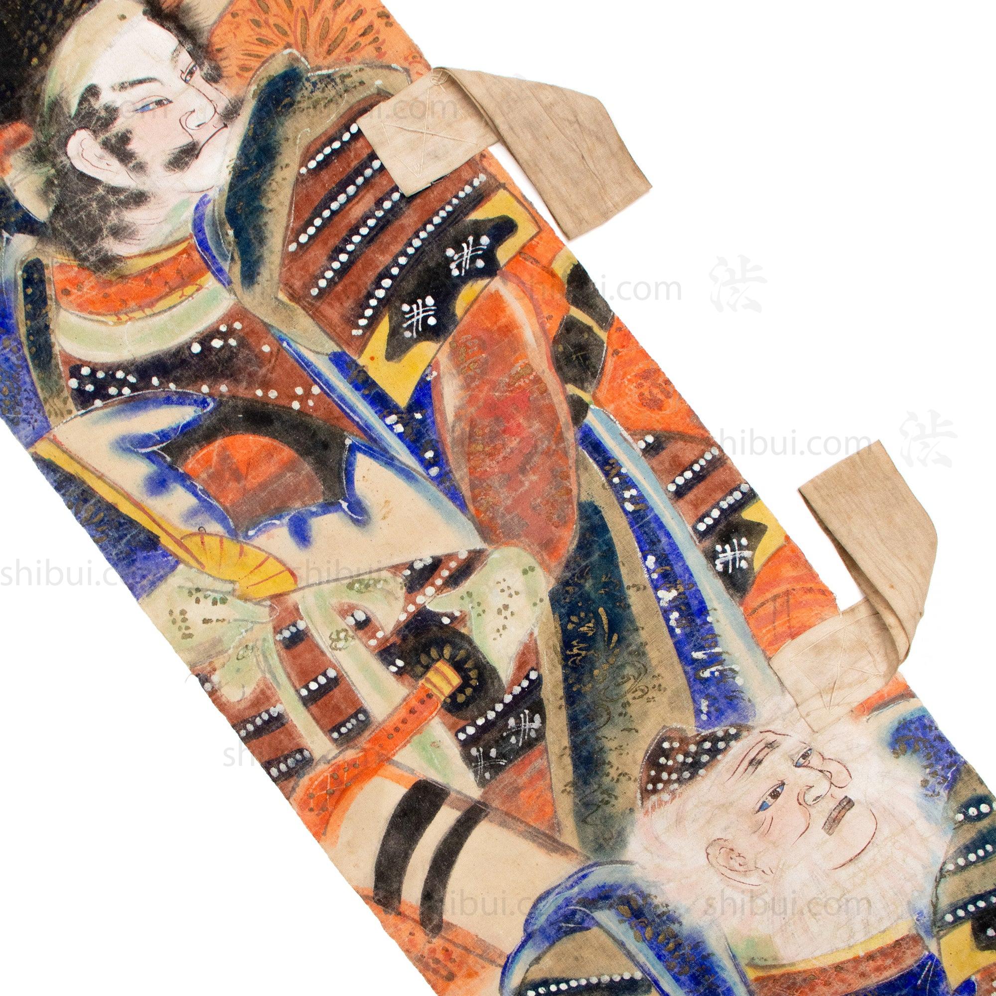 Nobori - Boys Day Banner Set of 2 | Empress Jingu, Her Son and Advisors - Image 3