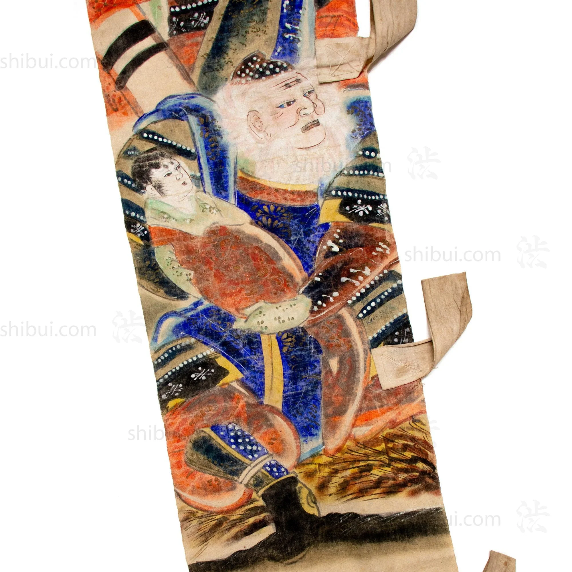 Nobori - Boys Day Banner Set of 2 | Empress Jingu, Her Son and Advisors - Image 4
