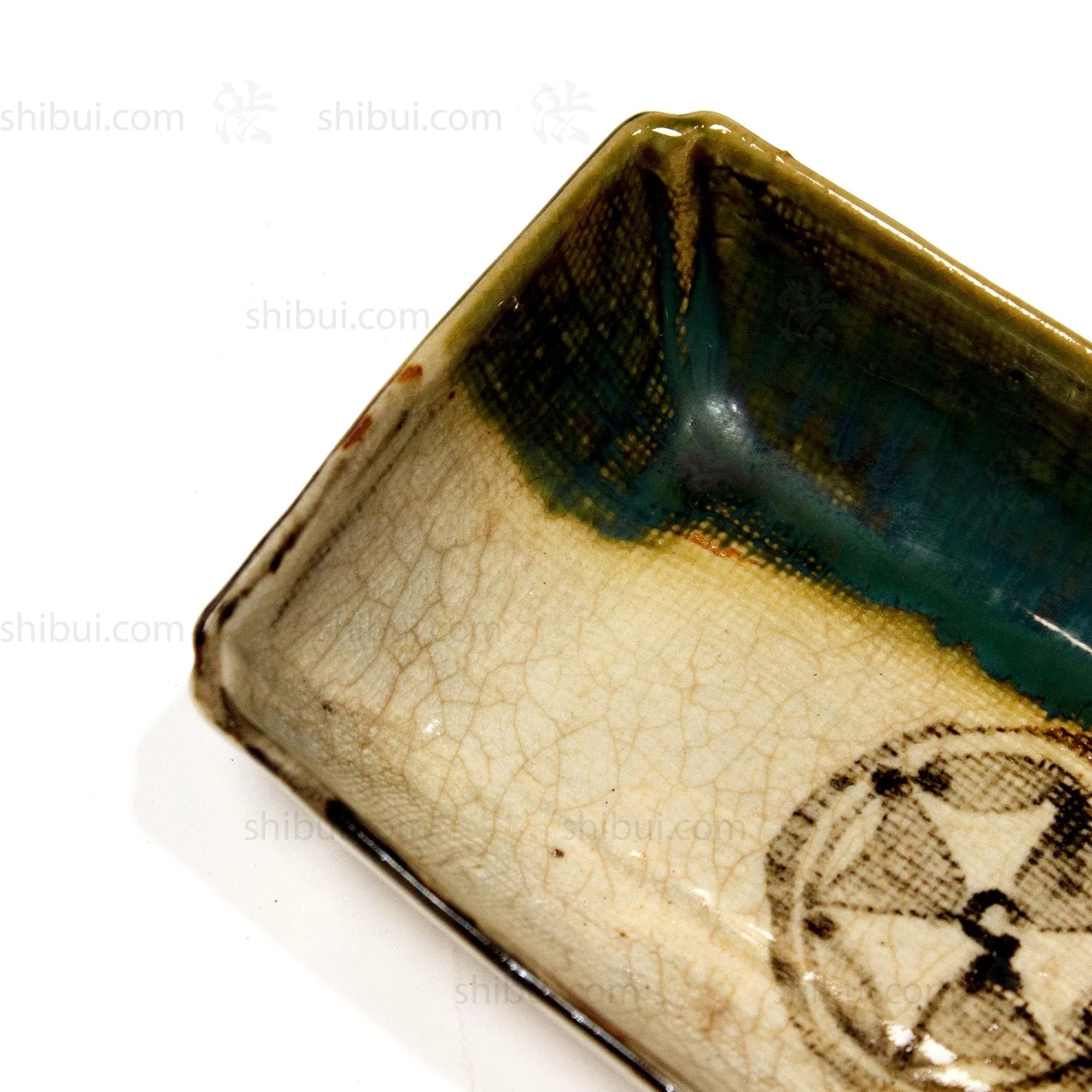 Oribe Seto Mamesara Bean Plates| Set of 6 - Image 5