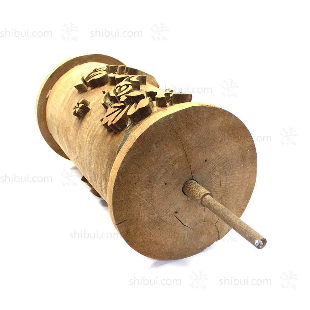 Print Roller (No Red) with Flowers - Image 3