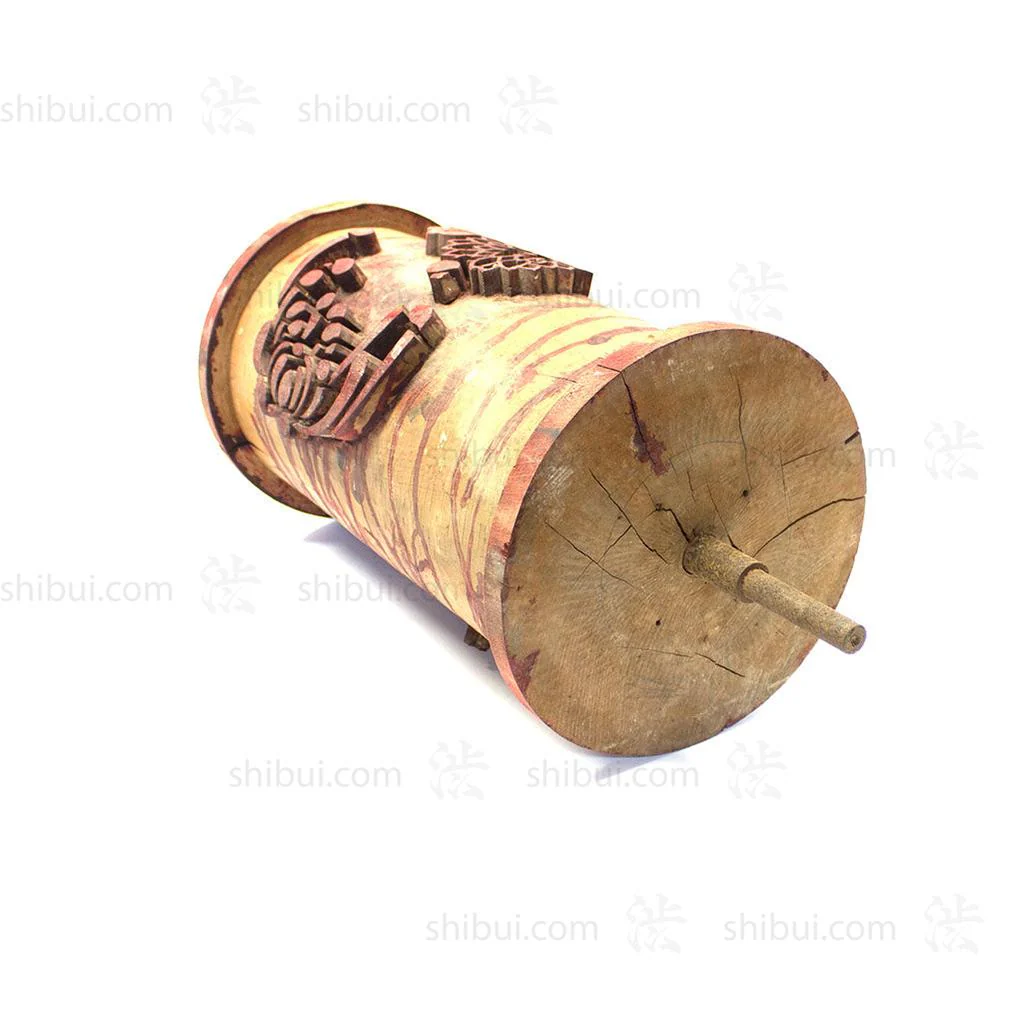 Print Roller with Checkers and Flowers - Image 4