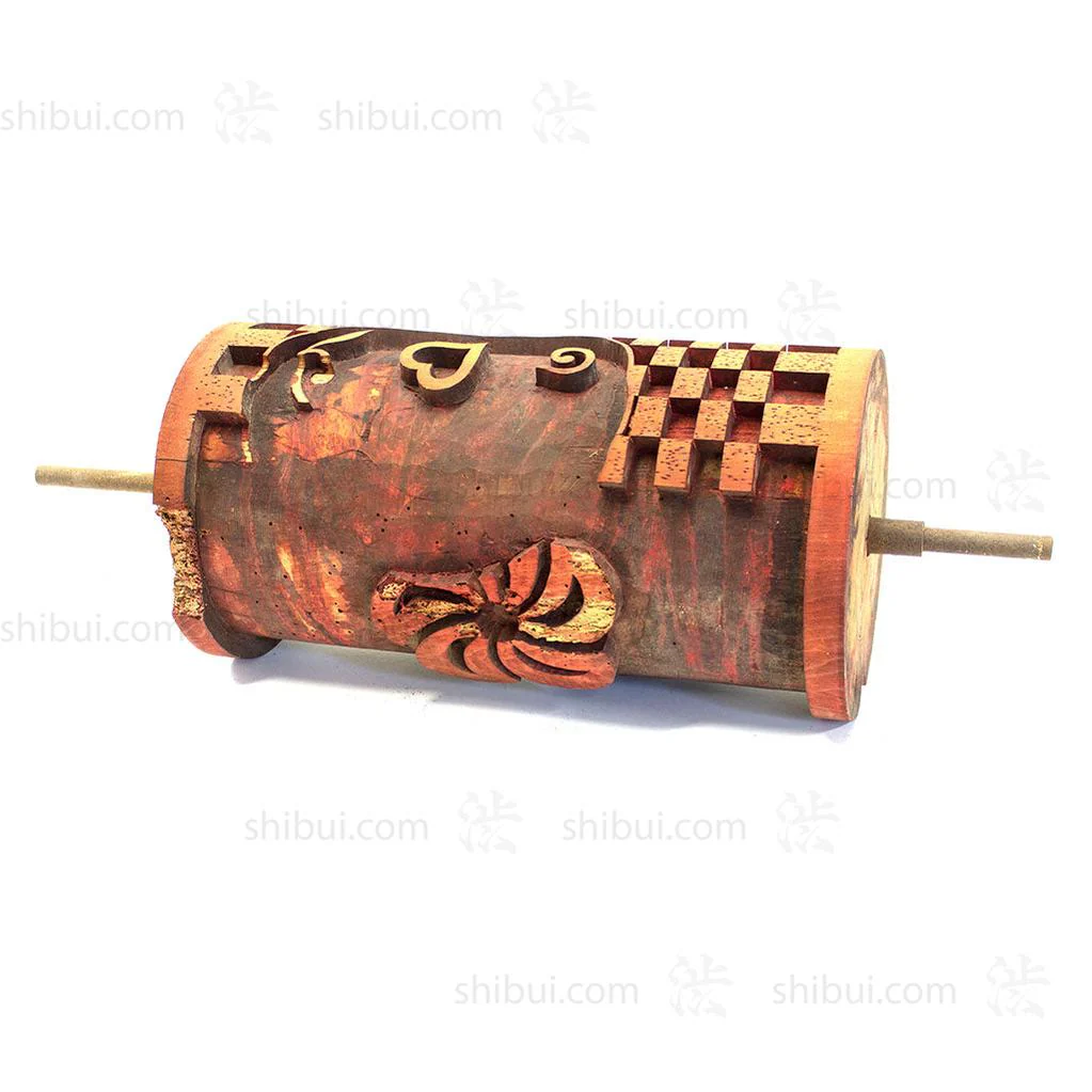 Print Roller with Big Flowers - Image 6