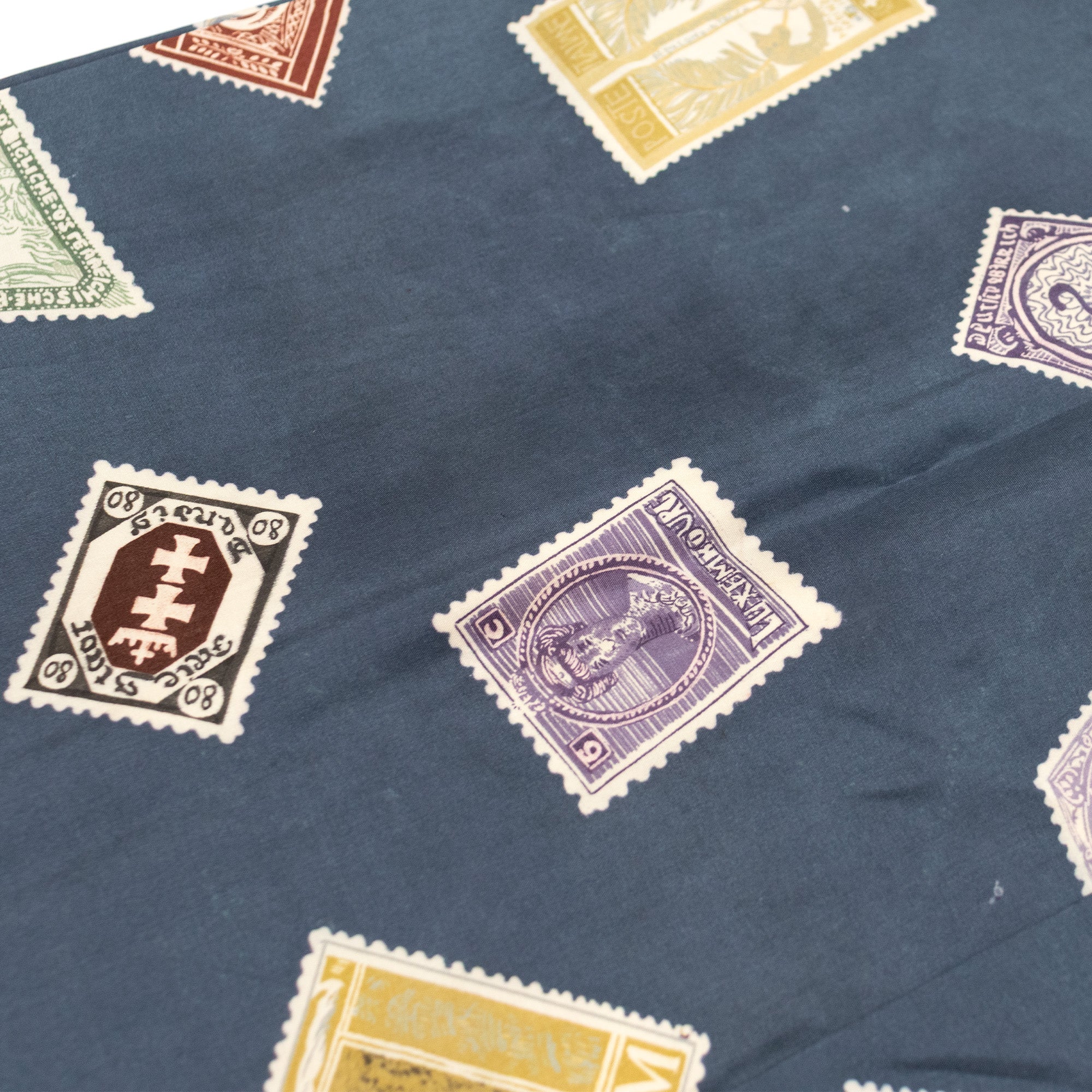 Rare Deco International Stamps Men's Juban Under Kimono - Image 3