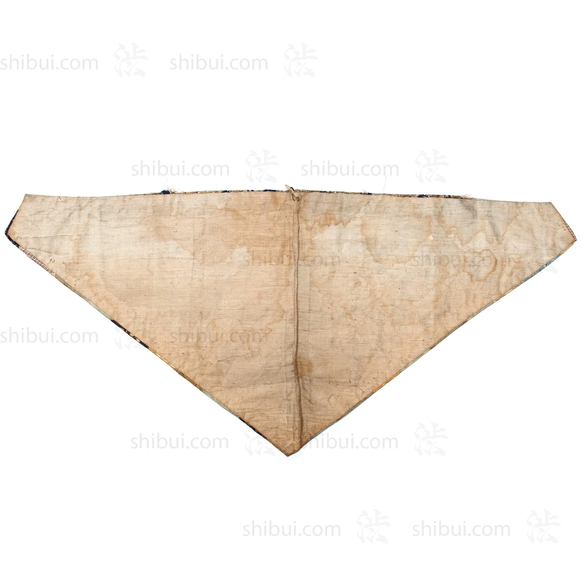 Rare Japanese Antique Patchwork Silk Temple Cloth - Image 2