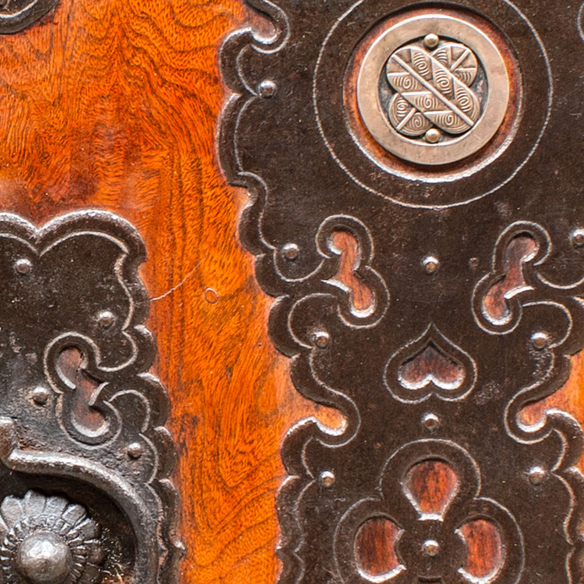 Rare Two Section Clothing Chest from Ogi, Sado Island- Japanese Antique Furniture - Image 12