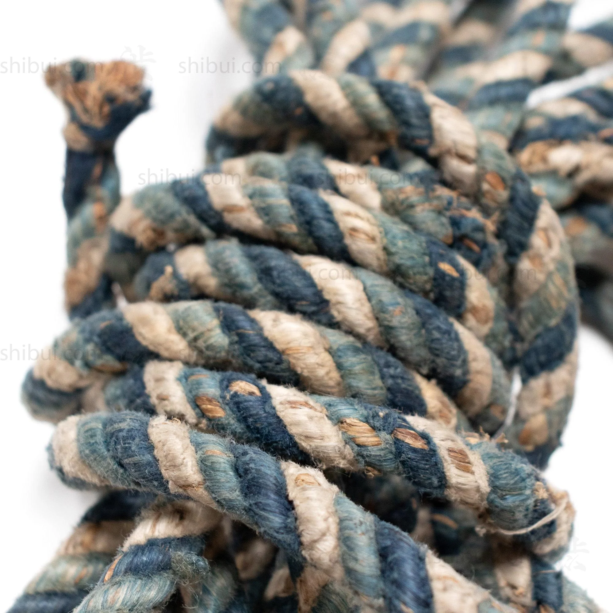 Indigo Cotton Reinforced Straw Rope - Image 2