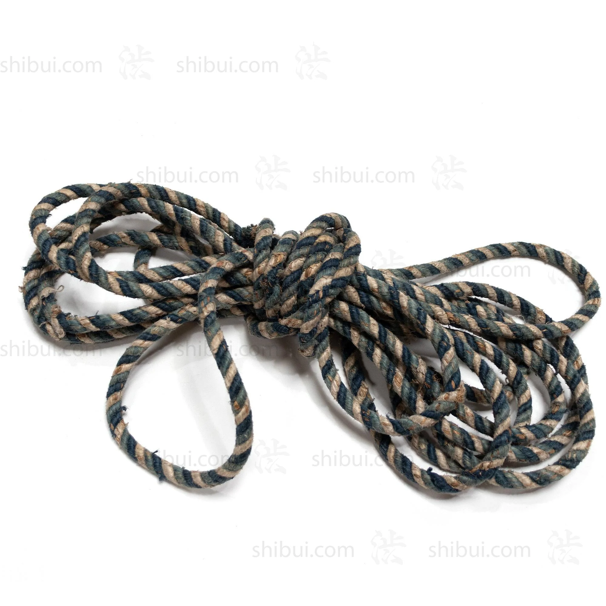 Indigo Cotton Reinforced Straw Rope - Image 3