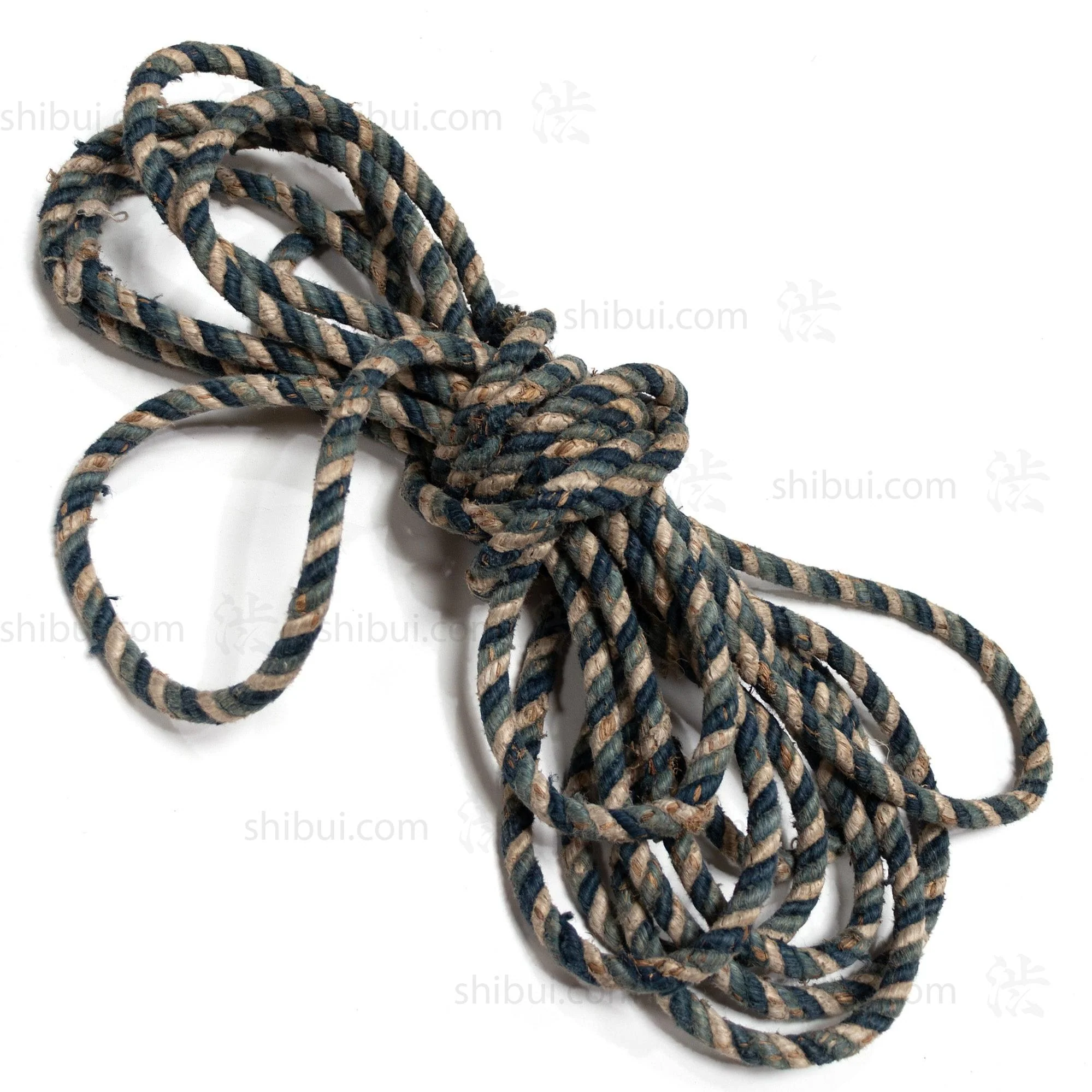 Indigo Cotton Reinforced Straw Rope - Image 4