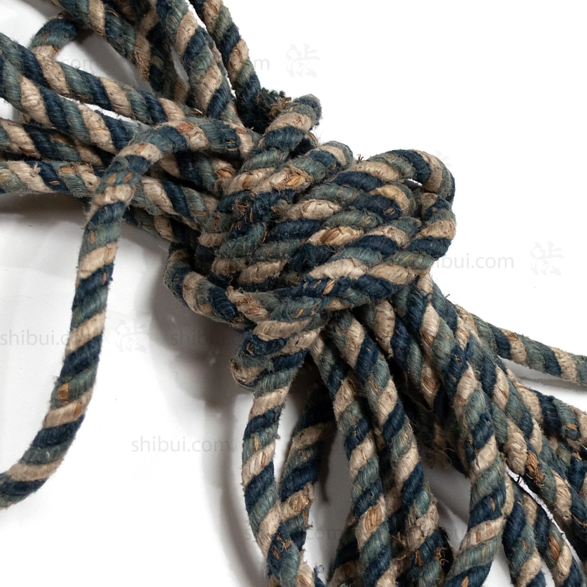 Indigo Cotton Reinforced Straw Rope - Image 5