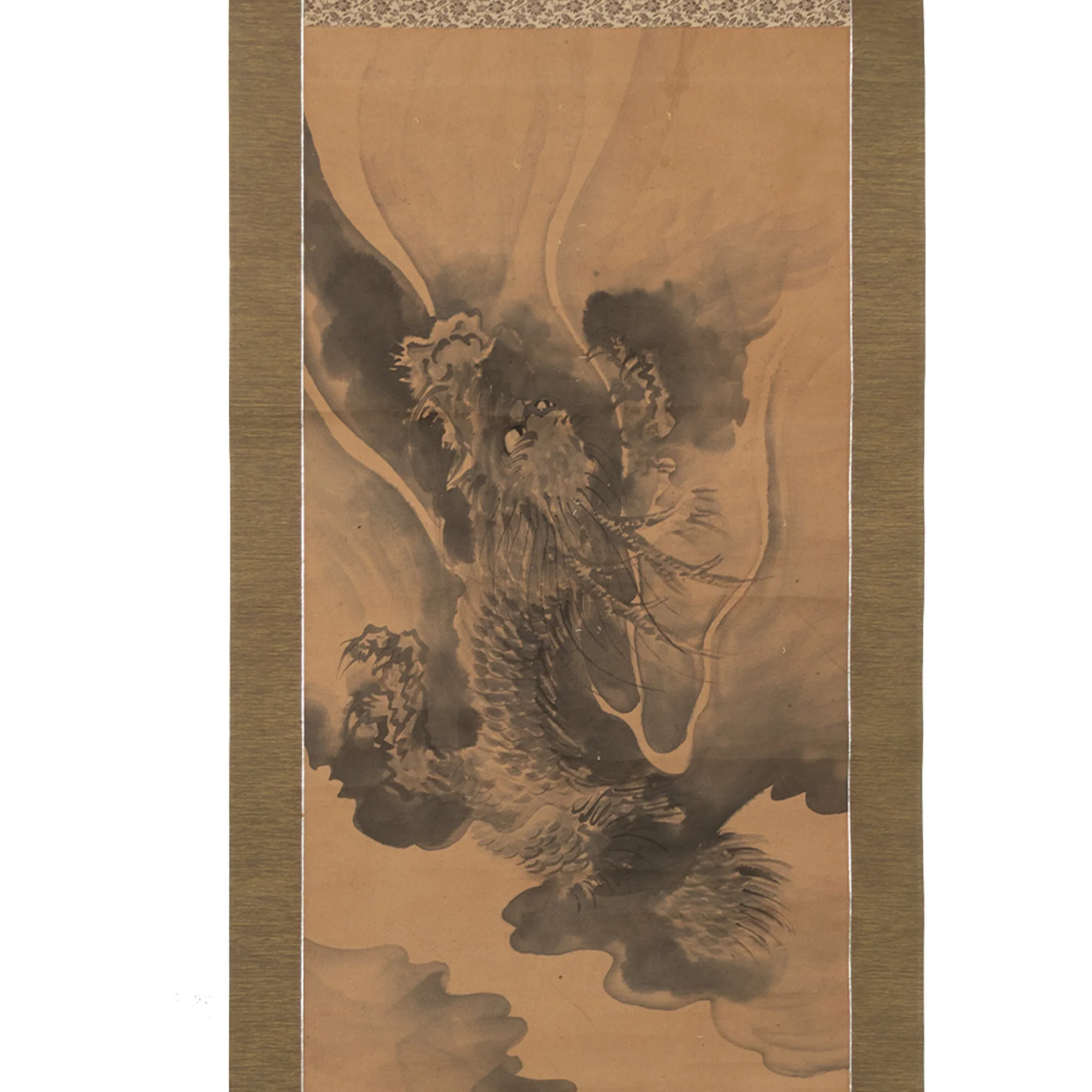 Rising Dragon Sumi-e Scroll - Image 2