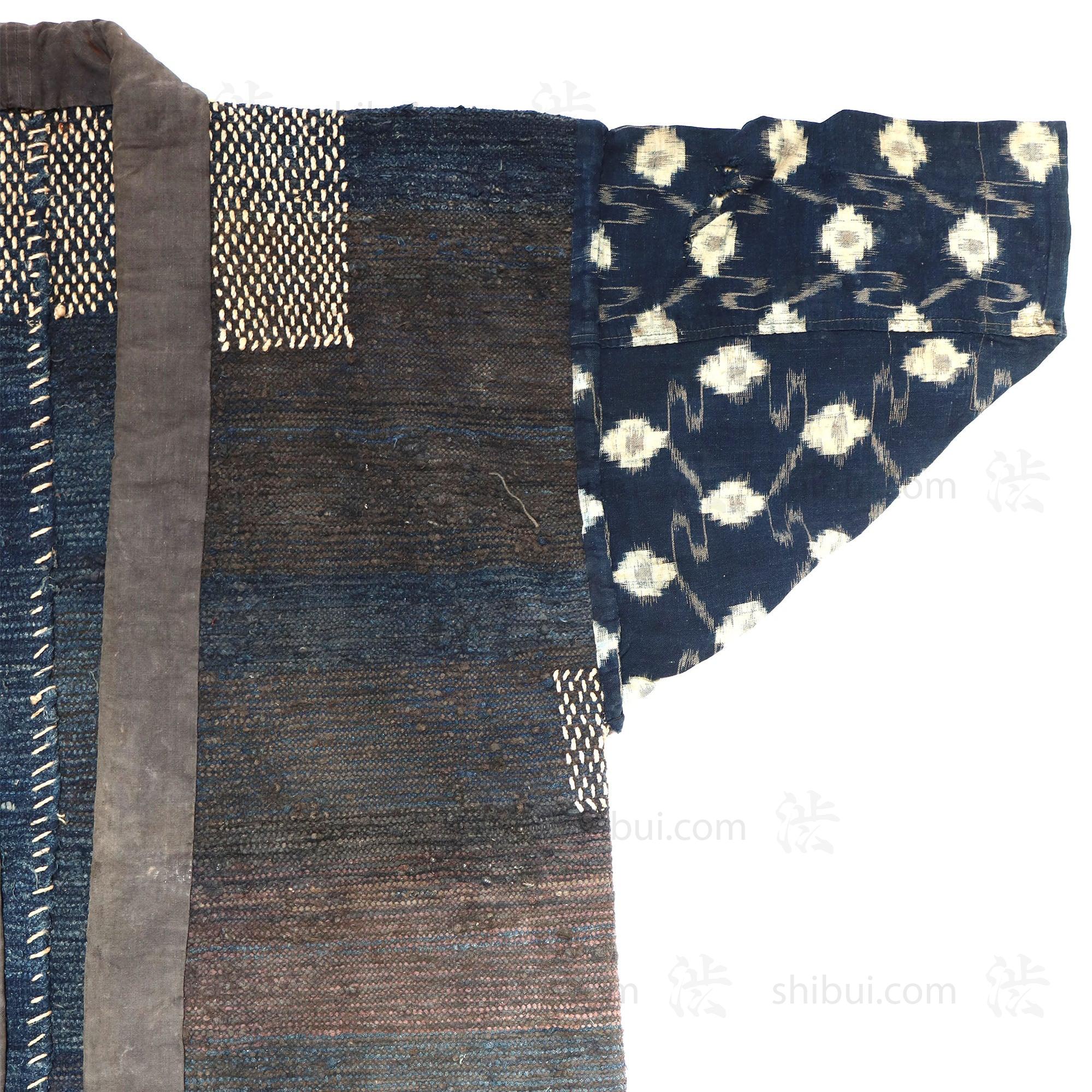 Sakiori and Sashiko Farmer's Coat | Japanese Traditional Textile Recycling - Image 3