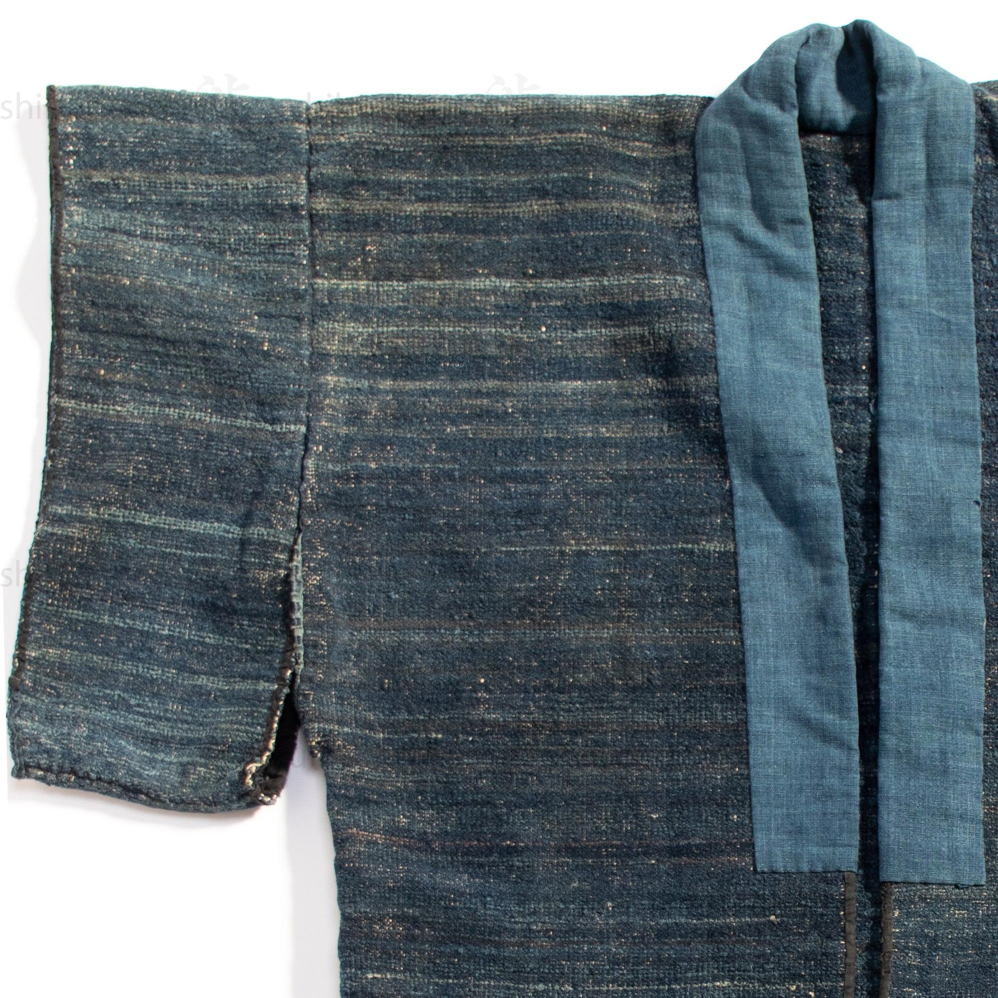 Sakiori Farmer's Jacket | Japanese Indigo Folk Textile | Noragi - Image 2