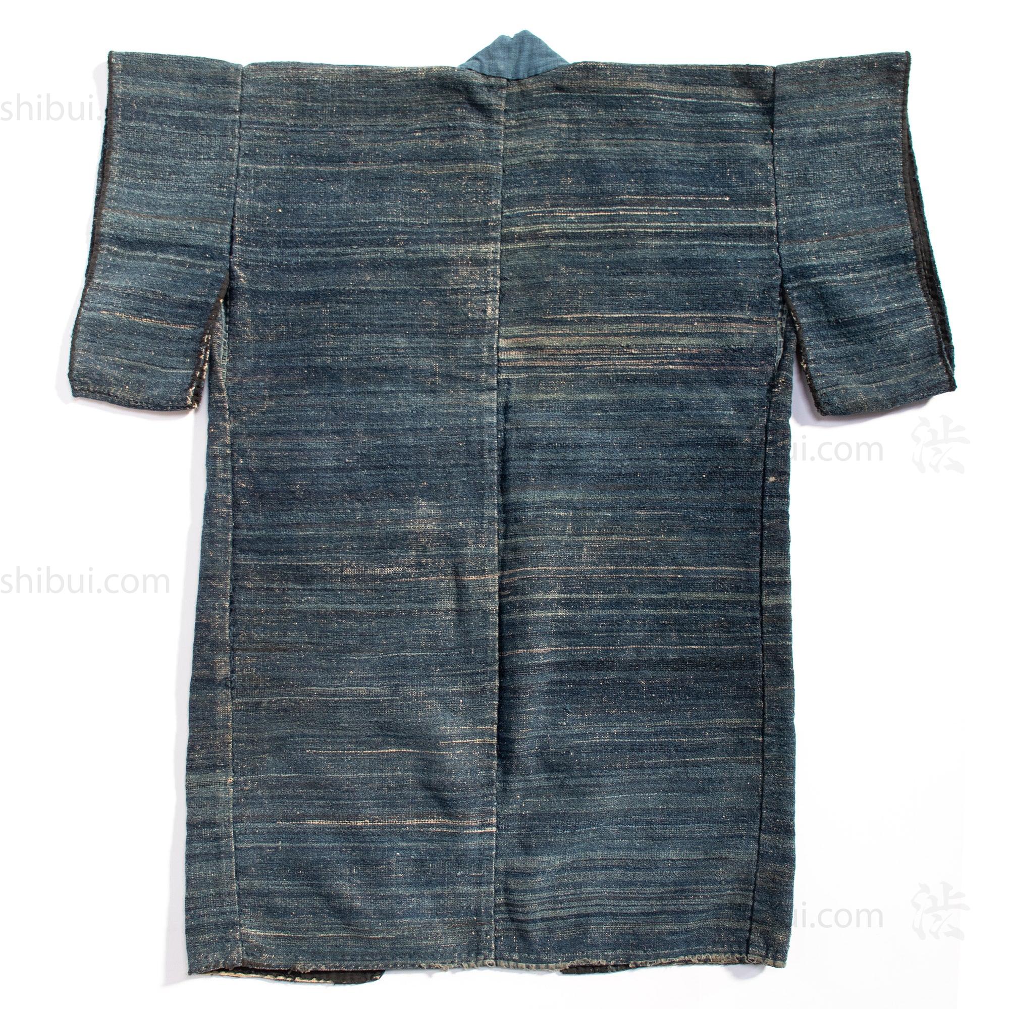 Sakiori Farmer's Jacket | Japanese Indigo Folk Textile | Noragi - Image 6