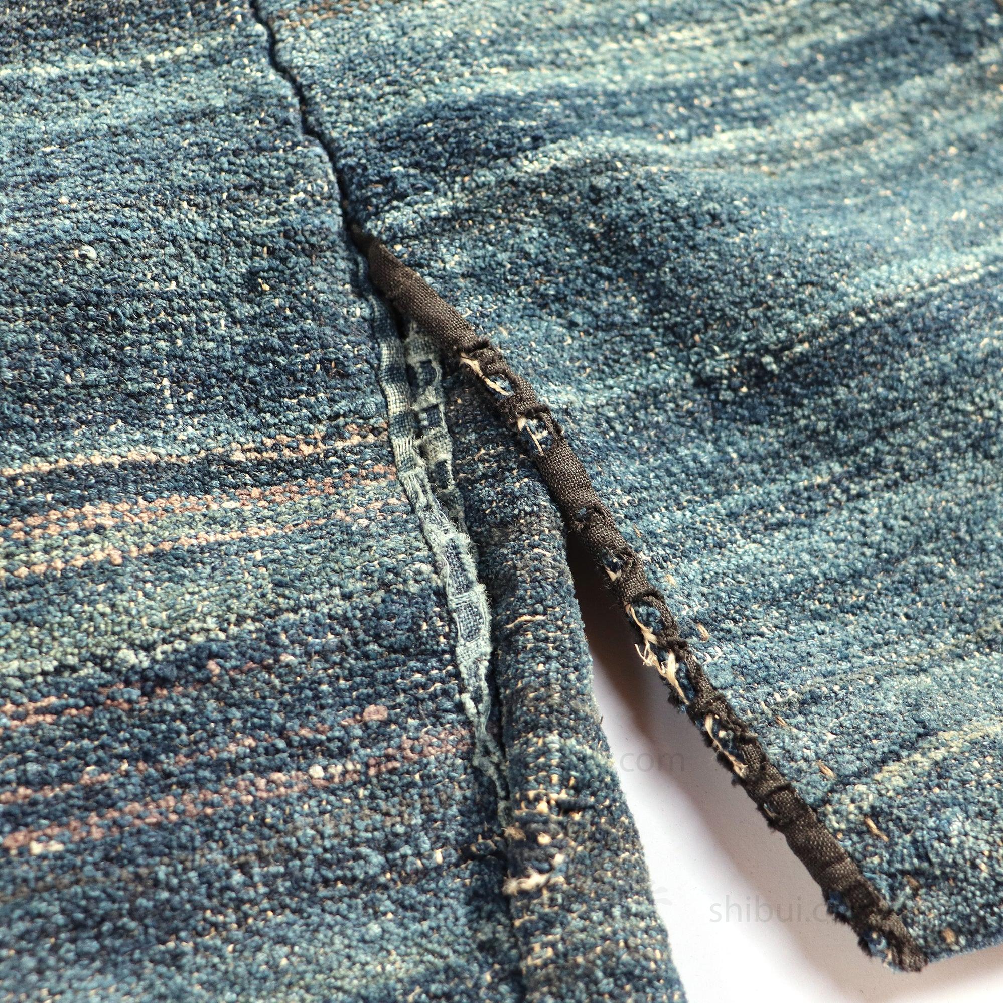 Sakiori Farmer's Jacket | Japanese Indigo Folk Textile | Noragi - Image 7