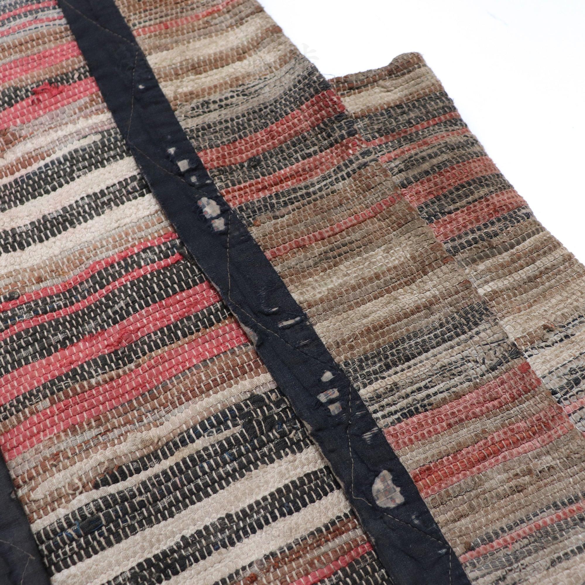 Sakiori Farmer's Vest | Japanese Folk Textile Upcycling - Image 7