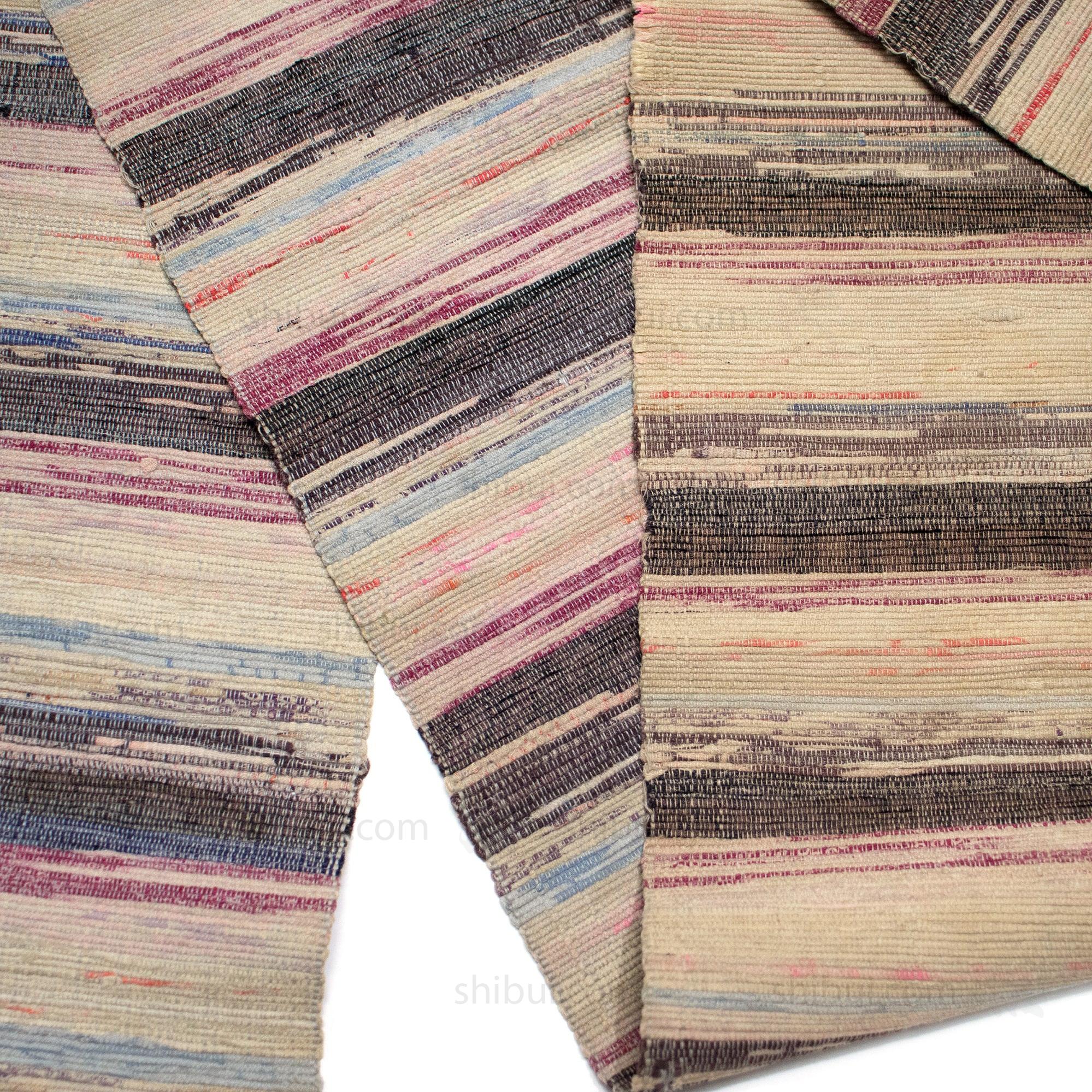 Sakiori Obi | Recycled Silk Upcycled Ragweave Belt - Image 2