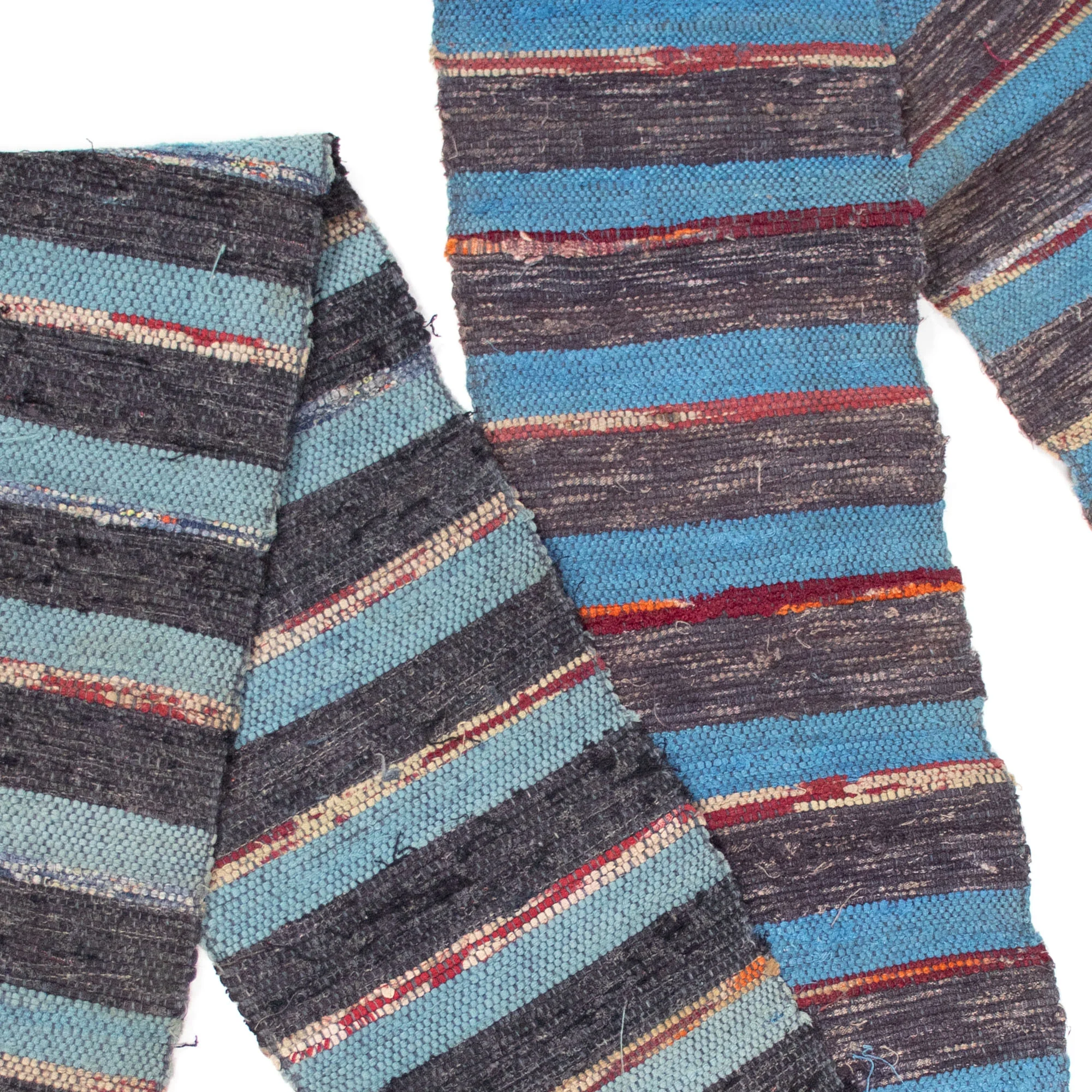 Sakiori Obi | Recycled Silk Upcycled Ragweave Belt - Image 3